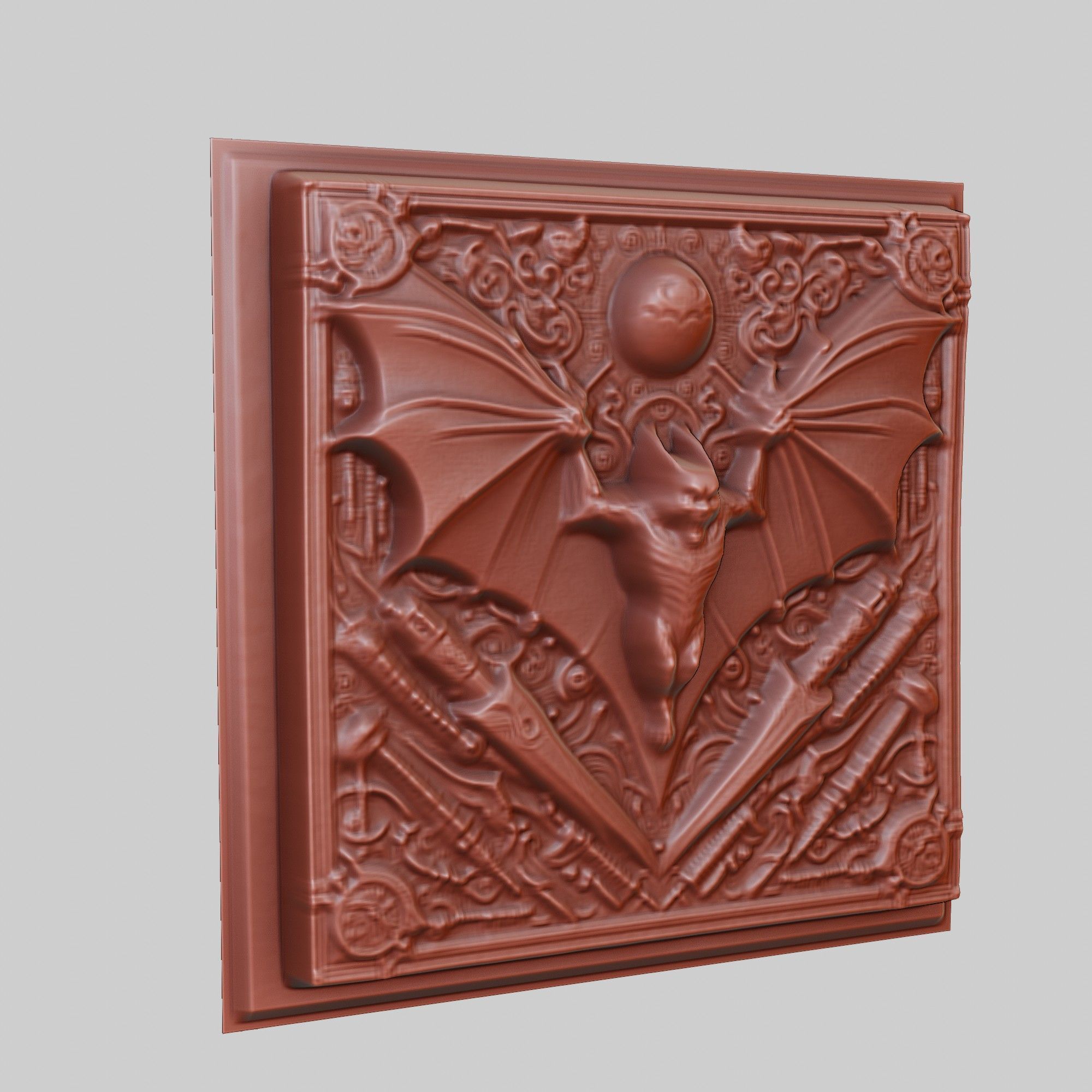 Bat Animal 3D print model_3