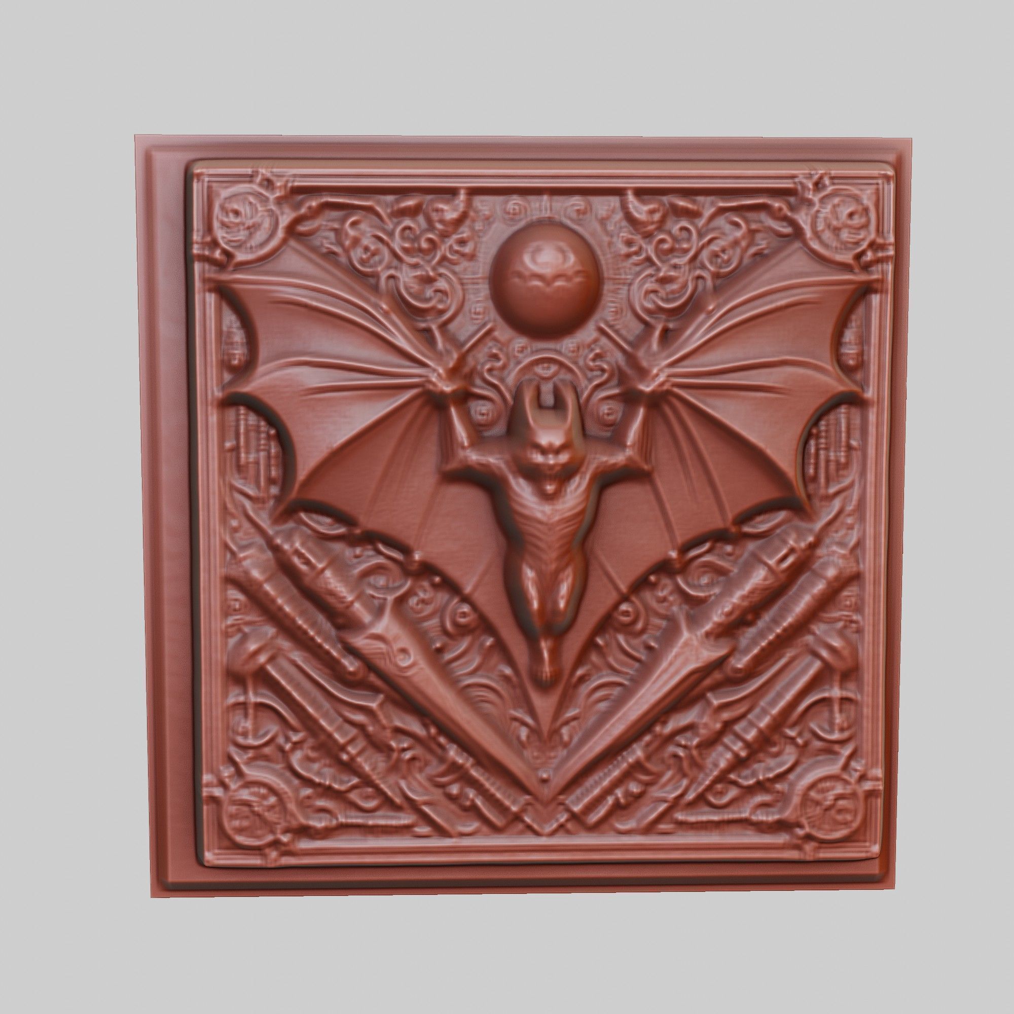 Bat Animal 3D print model_2