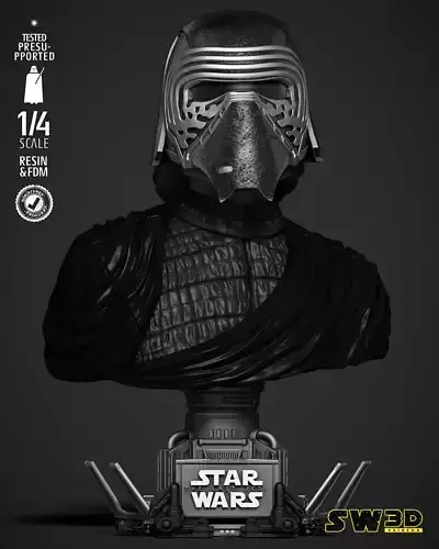 STAR WARS Rey Portrait Bust