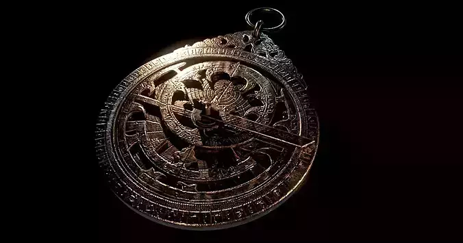 Antique Astrolabe Instrument