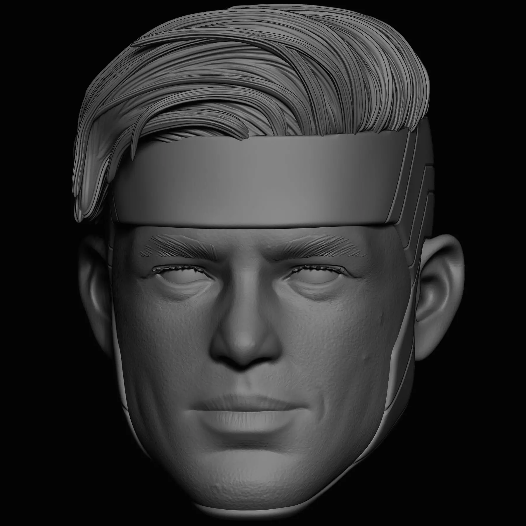 GAMBIT - HEAD CUSTOM 3D print model_0