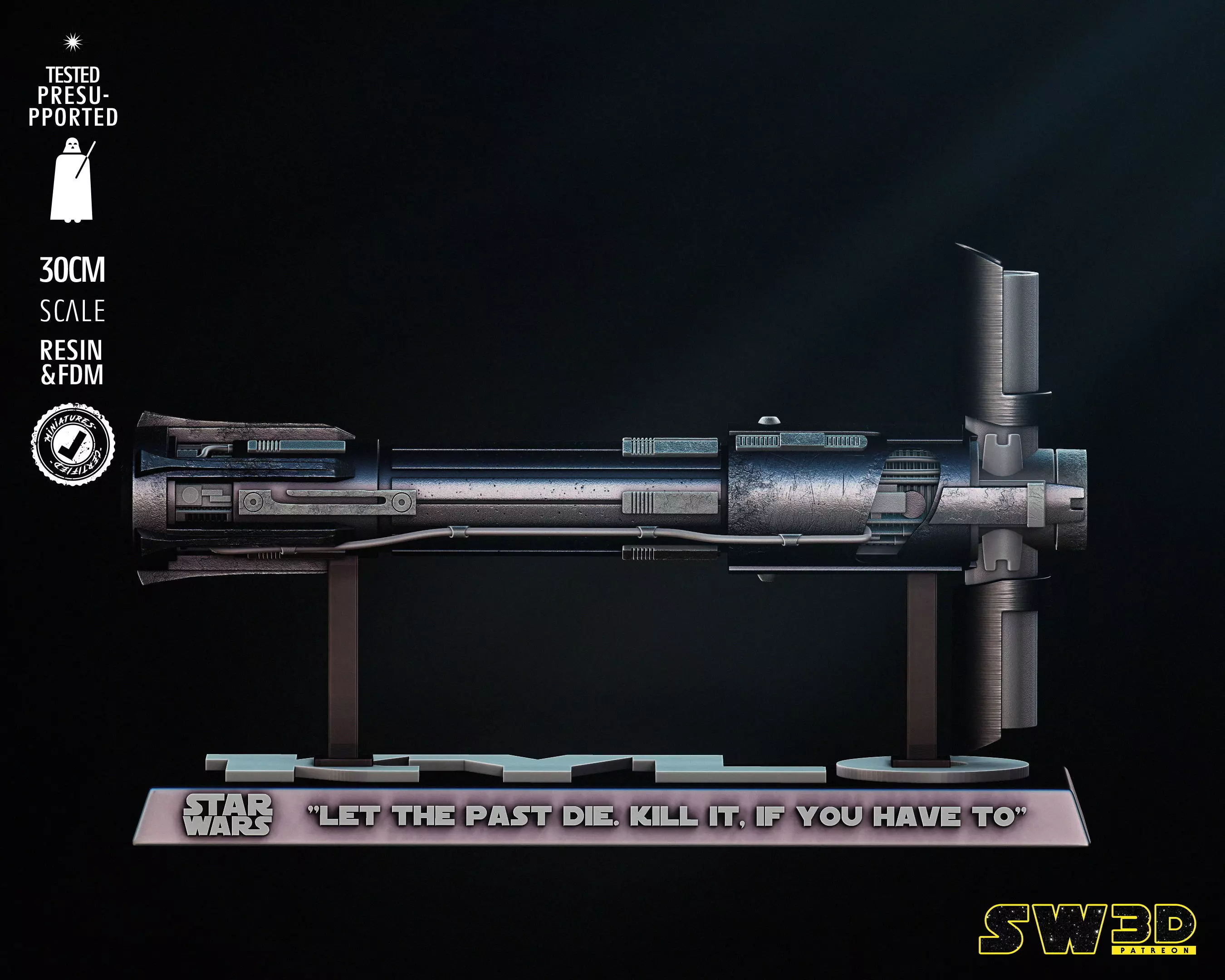 STAR WARS Kylo Ren Ligthsaber 3D print model