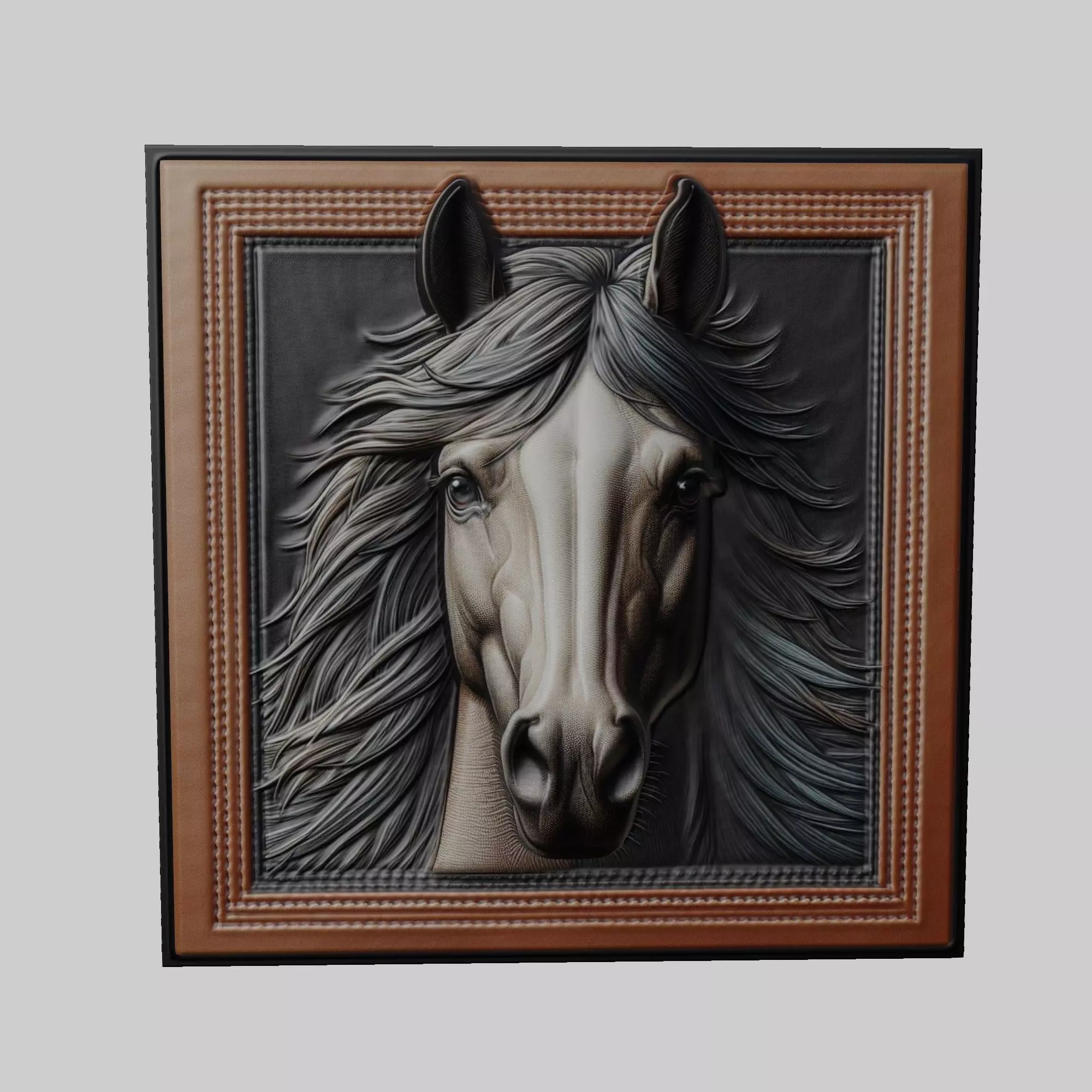 Horse Animal 3D print model_0