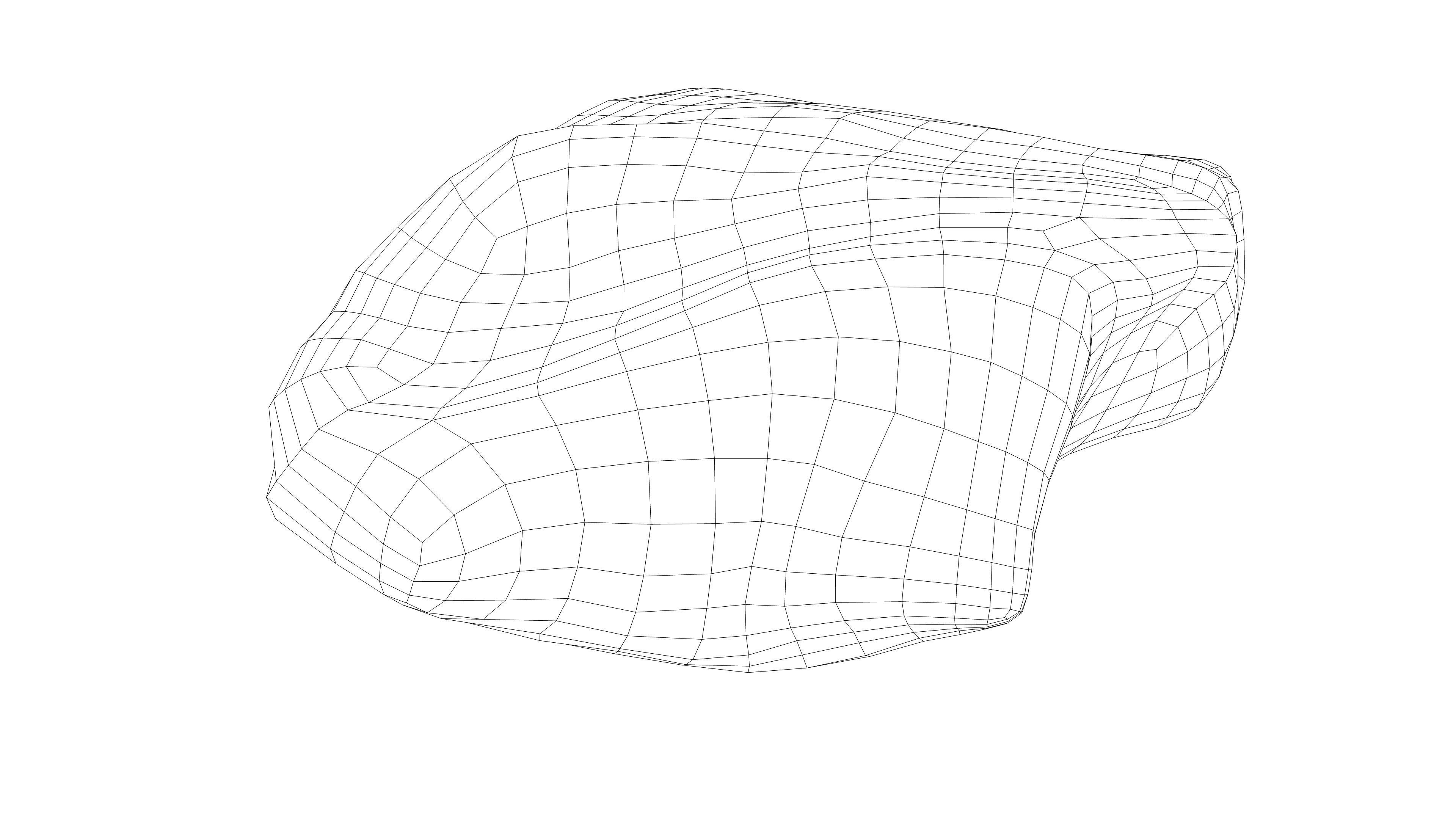 Photorealistic 3D scan of rock stone Low-poly 3D model_14