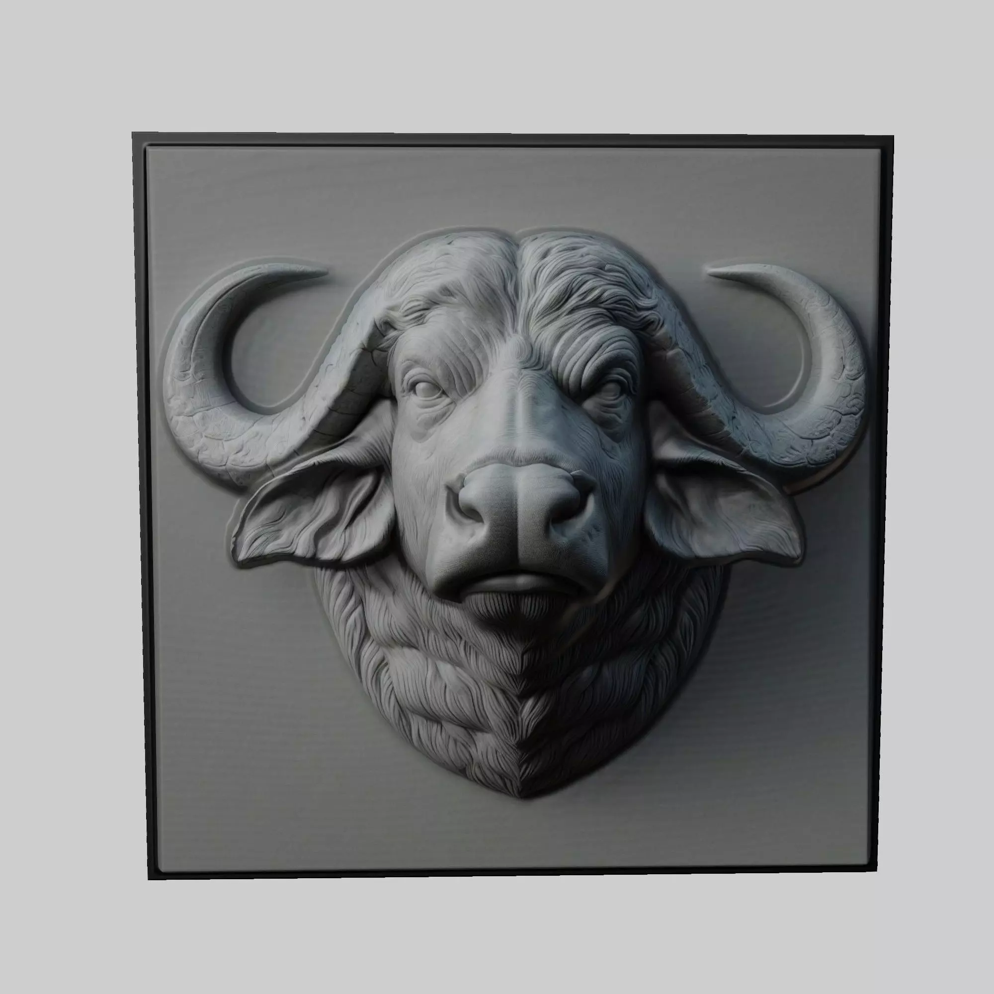 Buffalo Animal 3D print model_0
