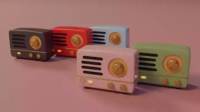 Mini Retro Radio