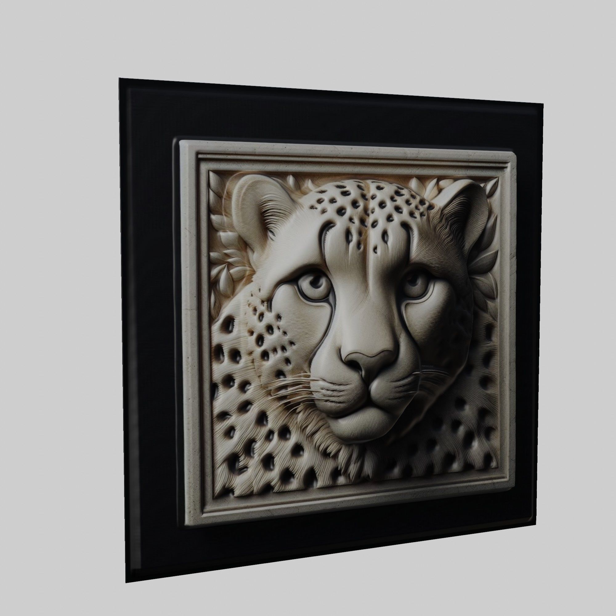 Cheetah Animal 3D print model_1
