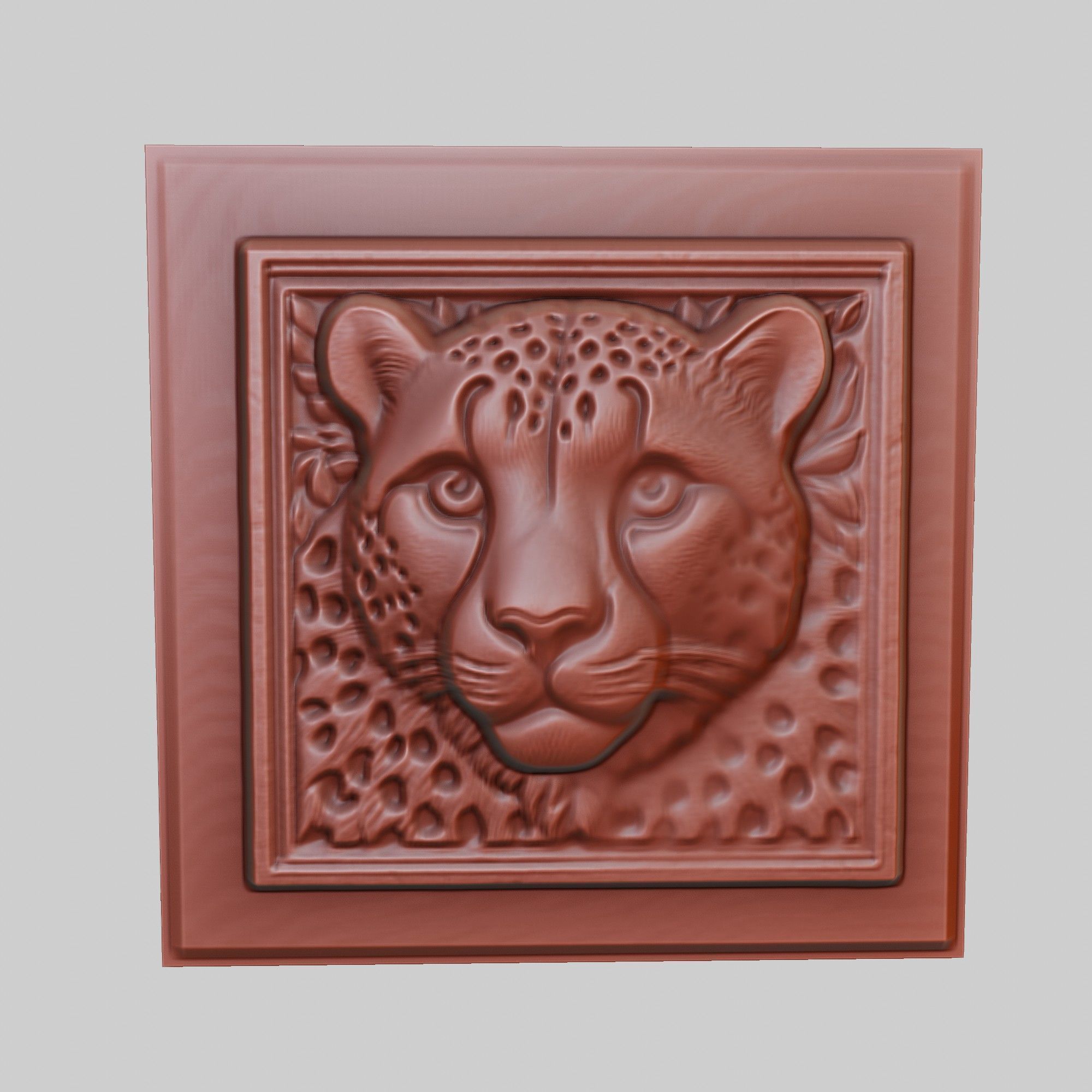 Cheetah Animal 3D print model_2