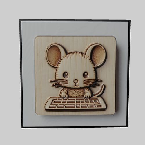 Rat Animal 3D print model