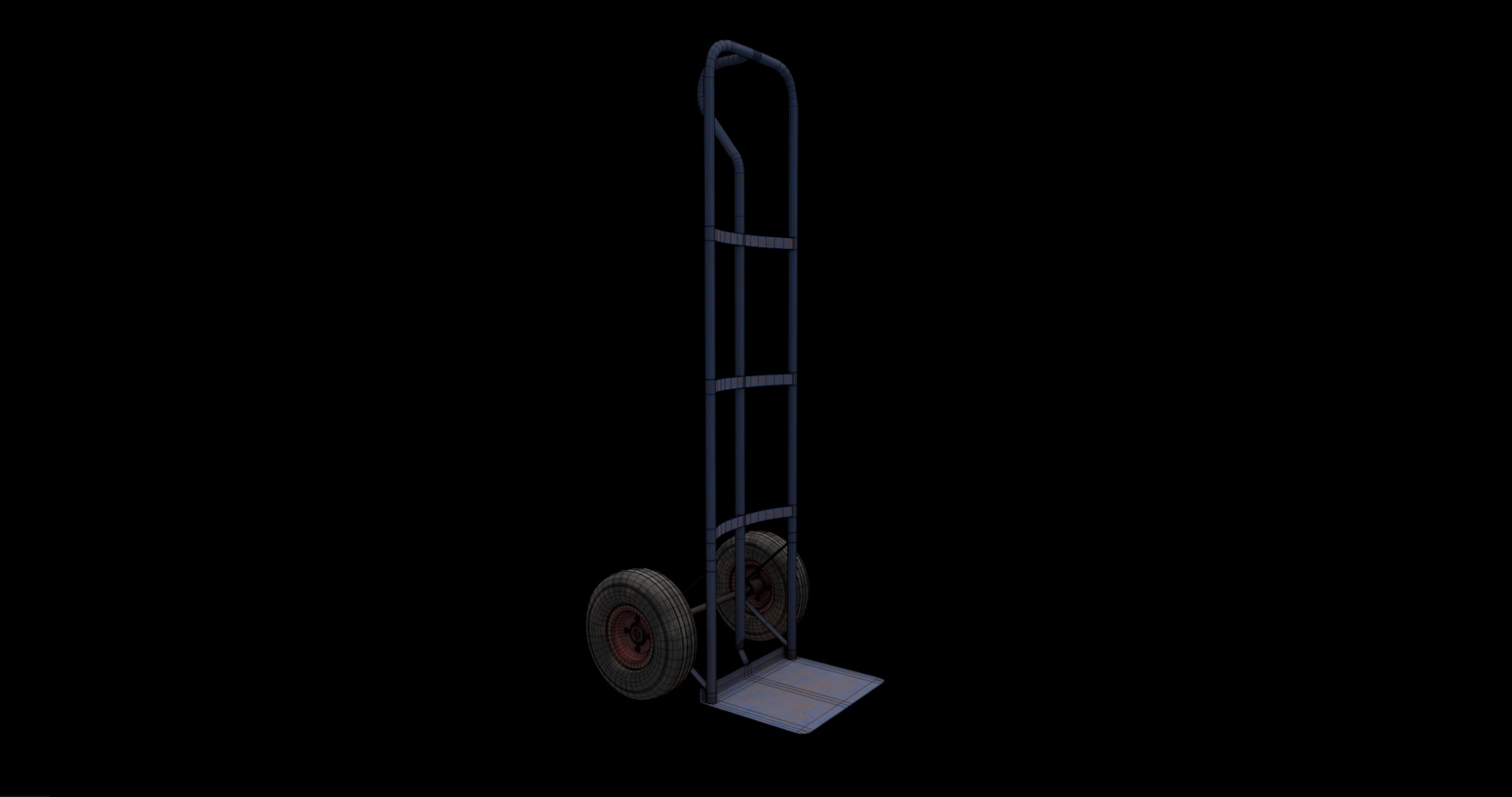 hand truck 3D model_5