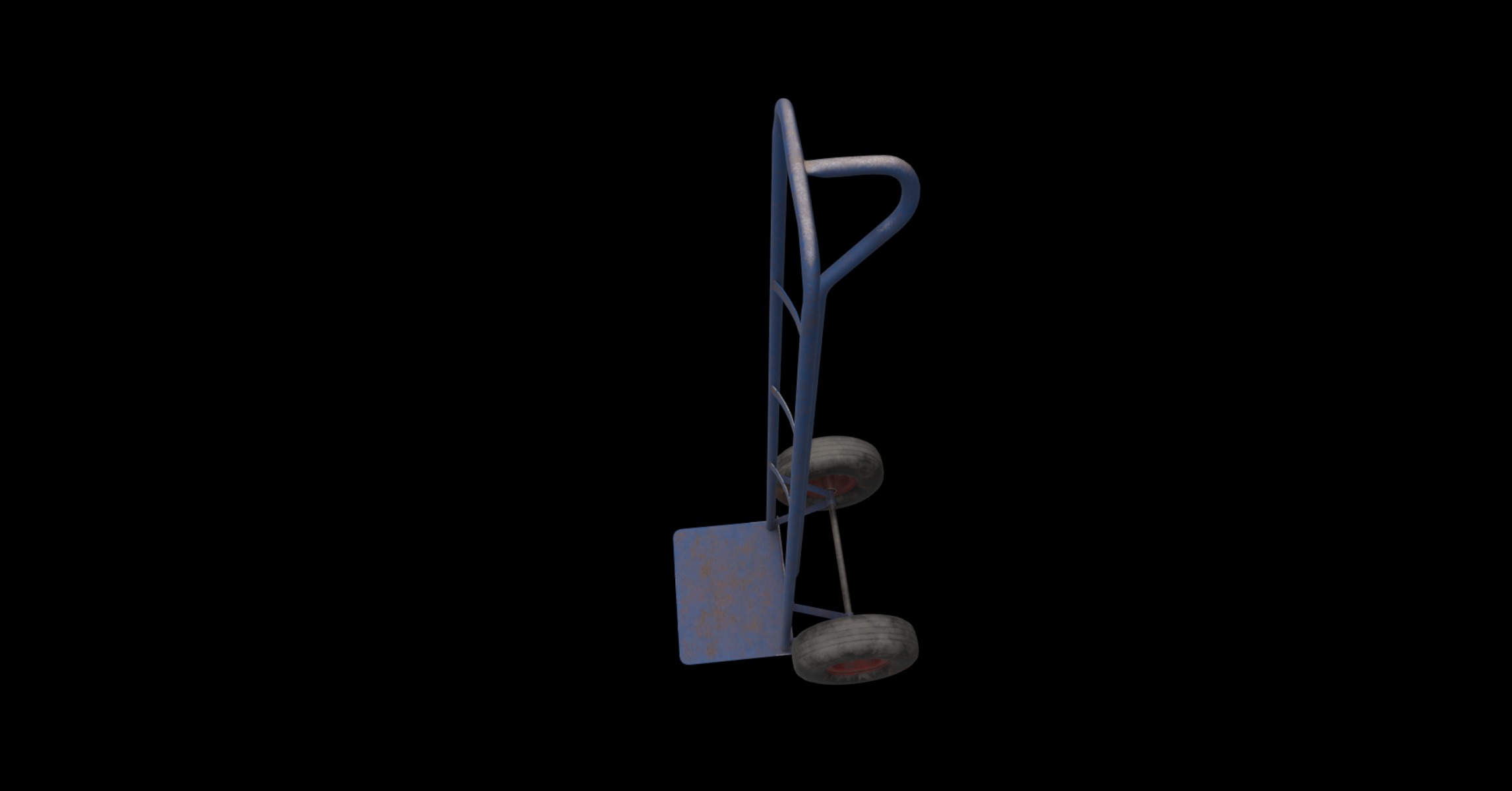 hand truck 3D model_3