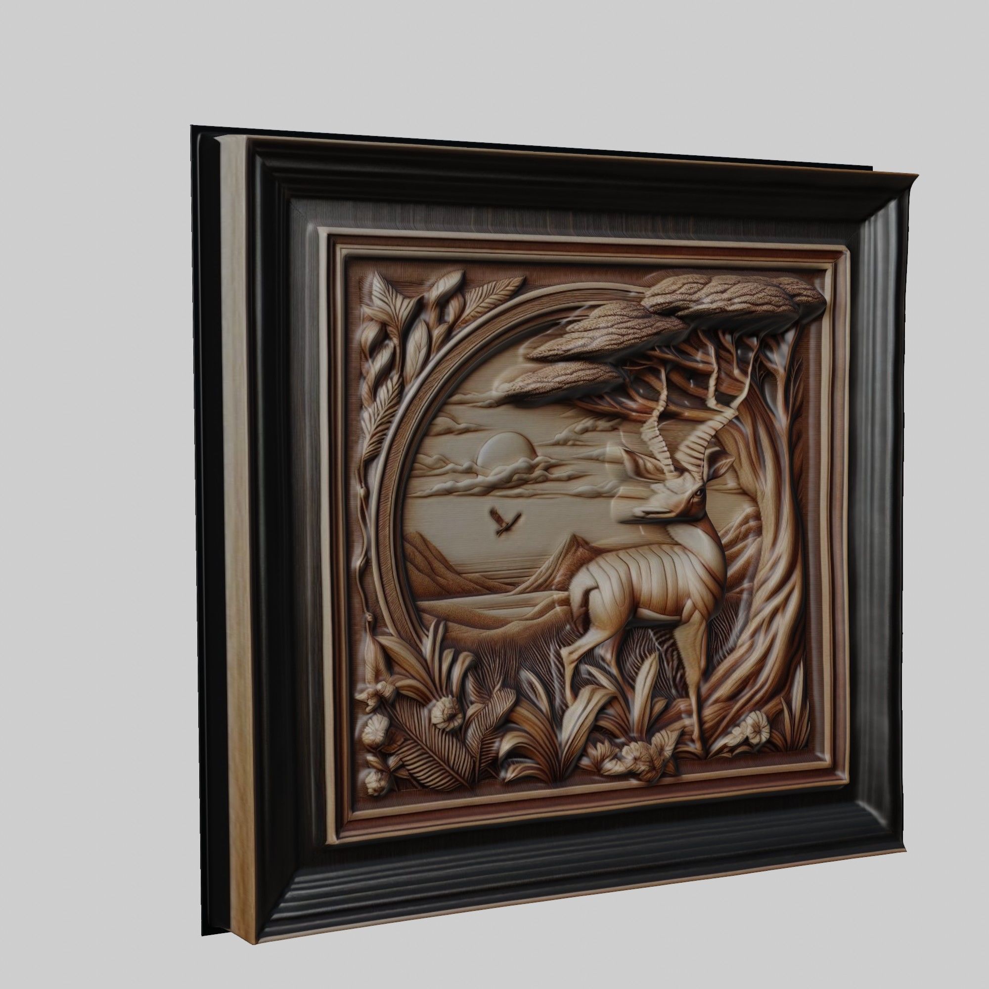 Impala Animal 3D print model_1