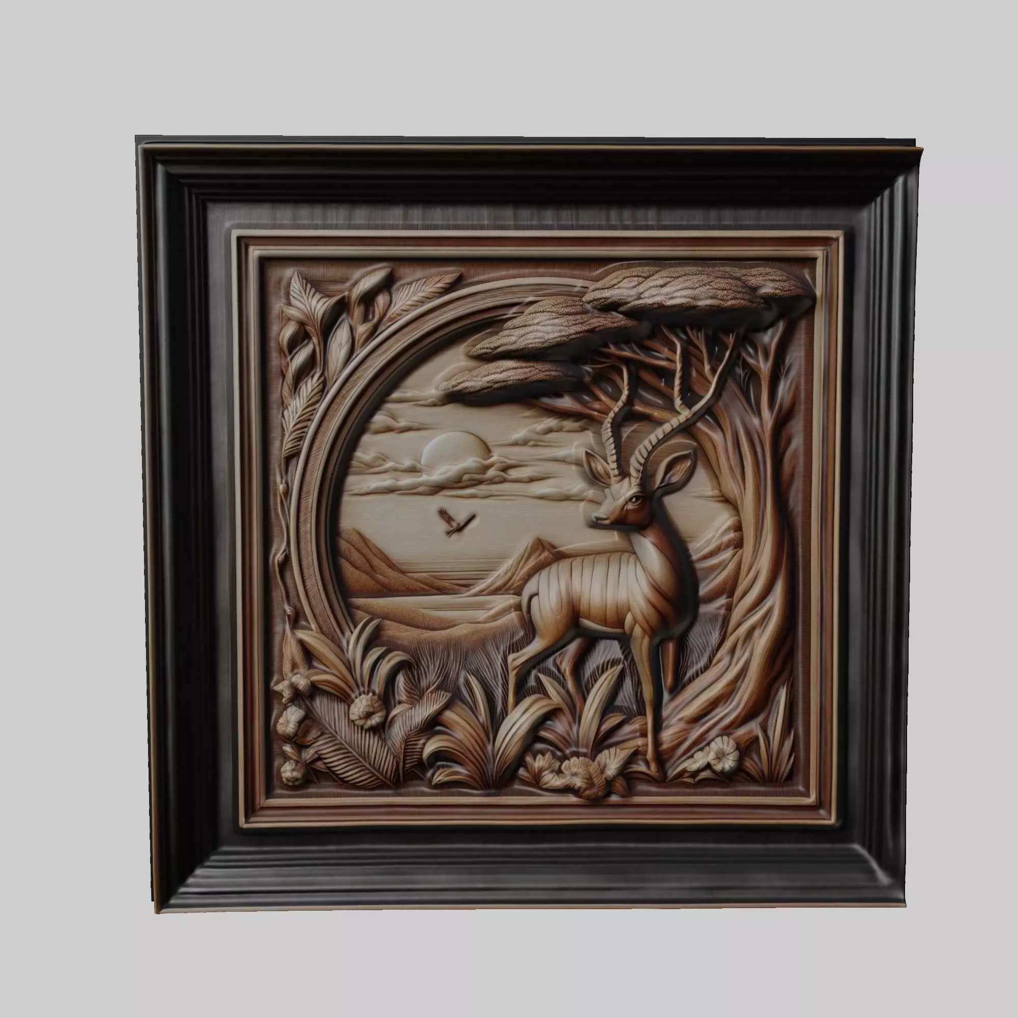 Impala Animal 3D print model_0