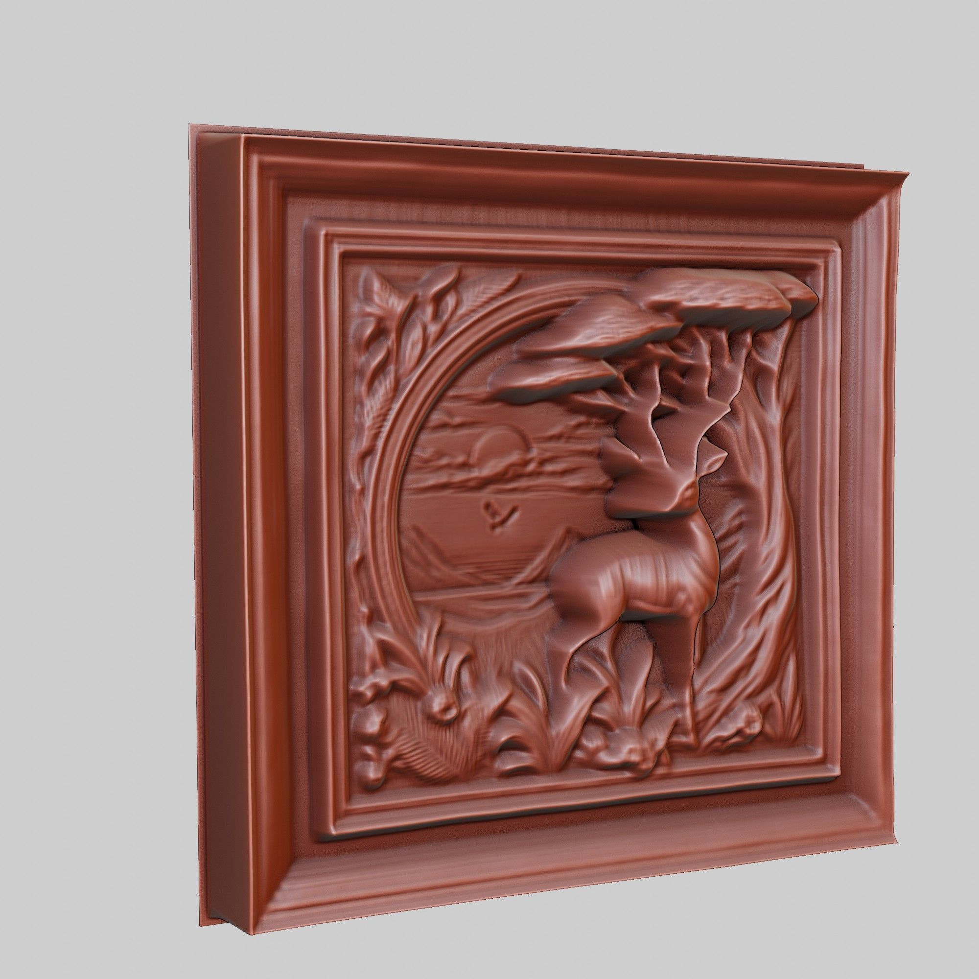 Impala Animal 3D print model_3