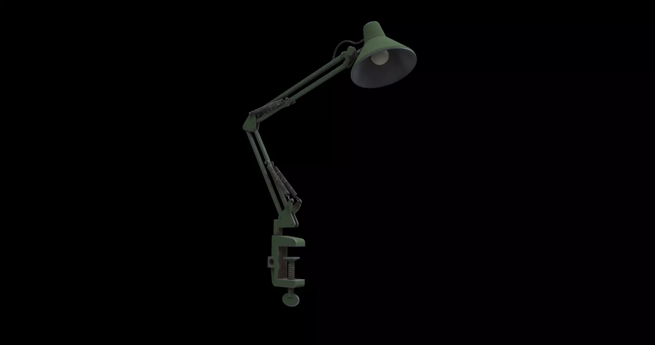 office lamp 3D model_0