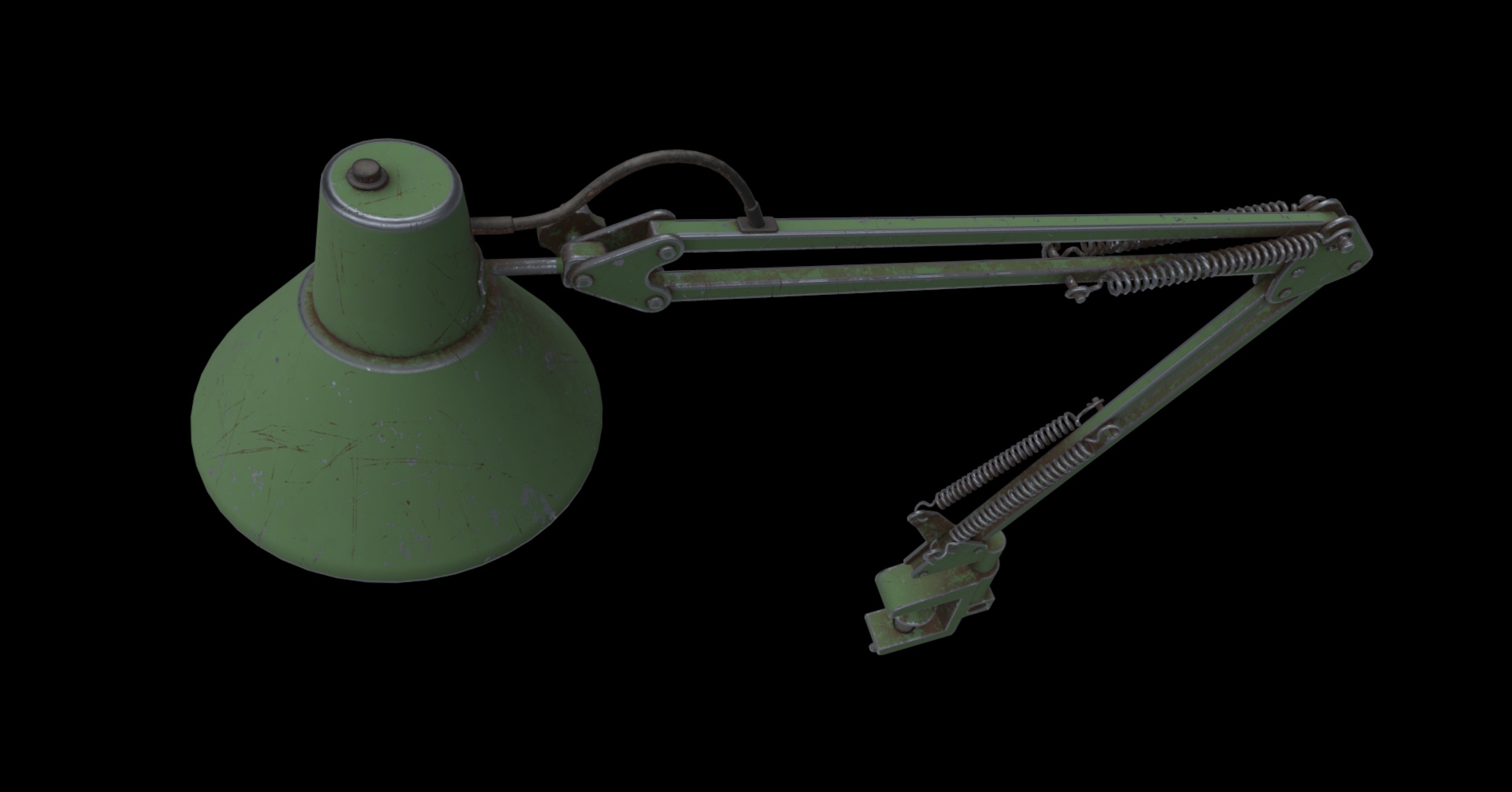 office lamp 3D model_4