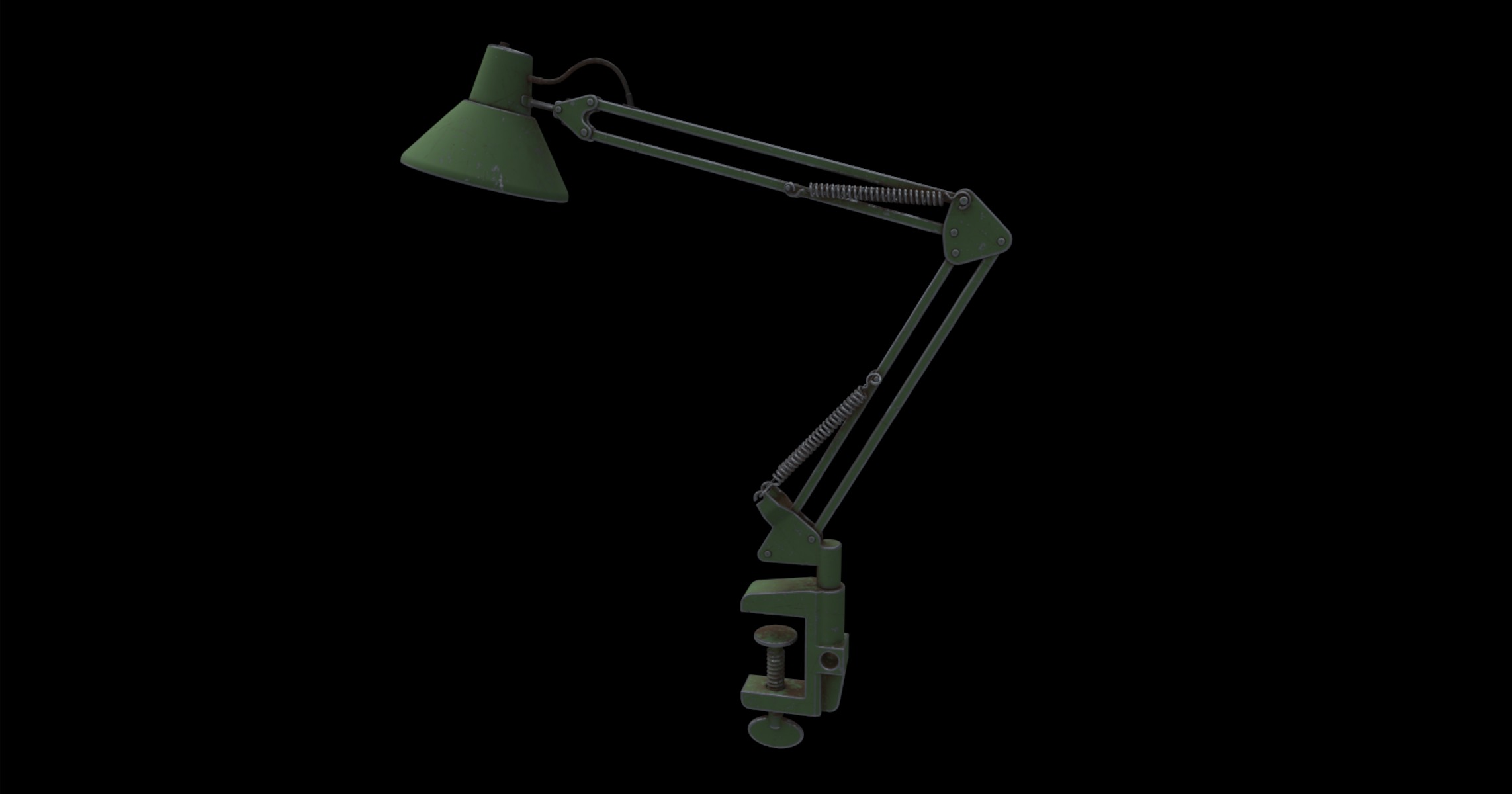 office lamp 3D model_3