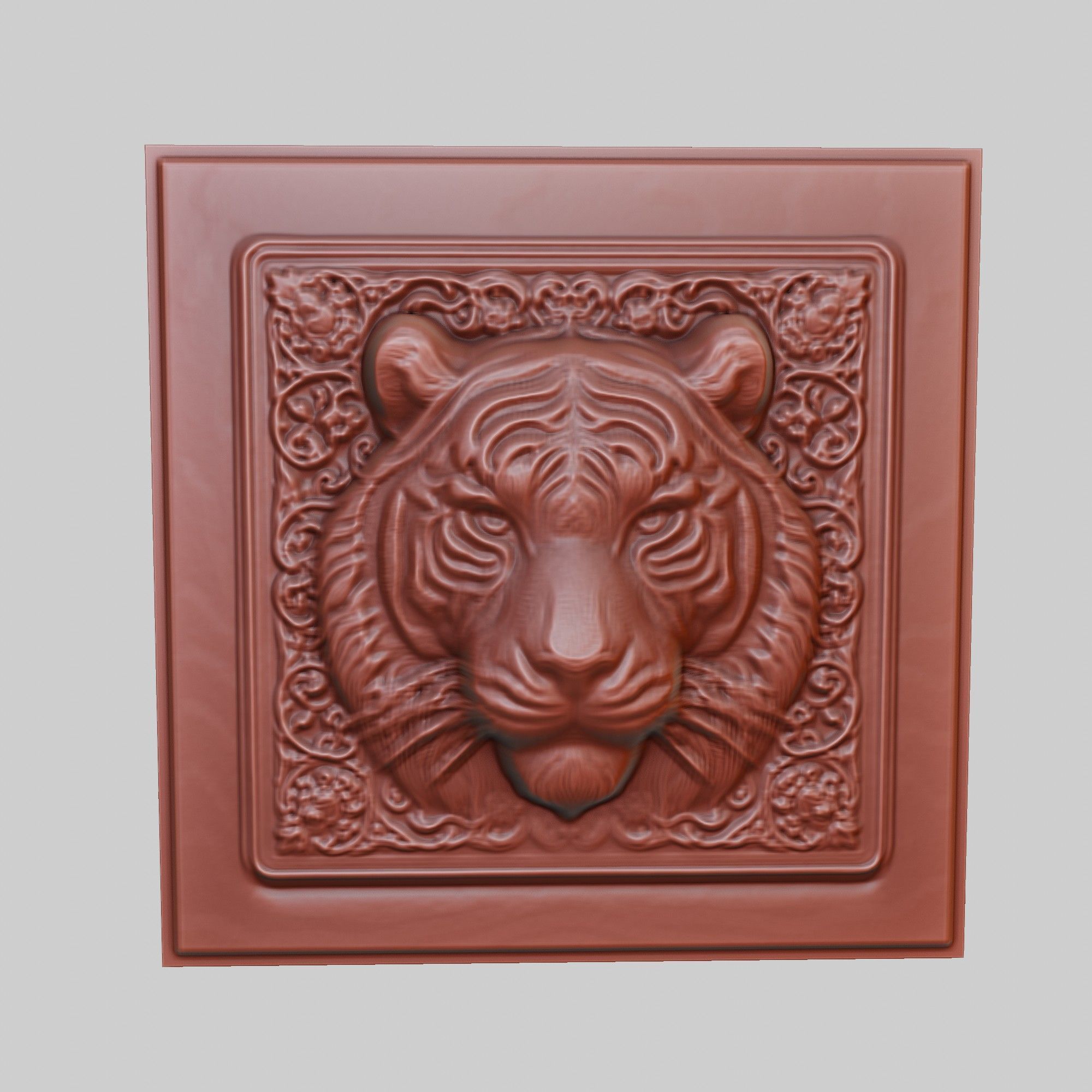 Tiger Animal 3D print model_2