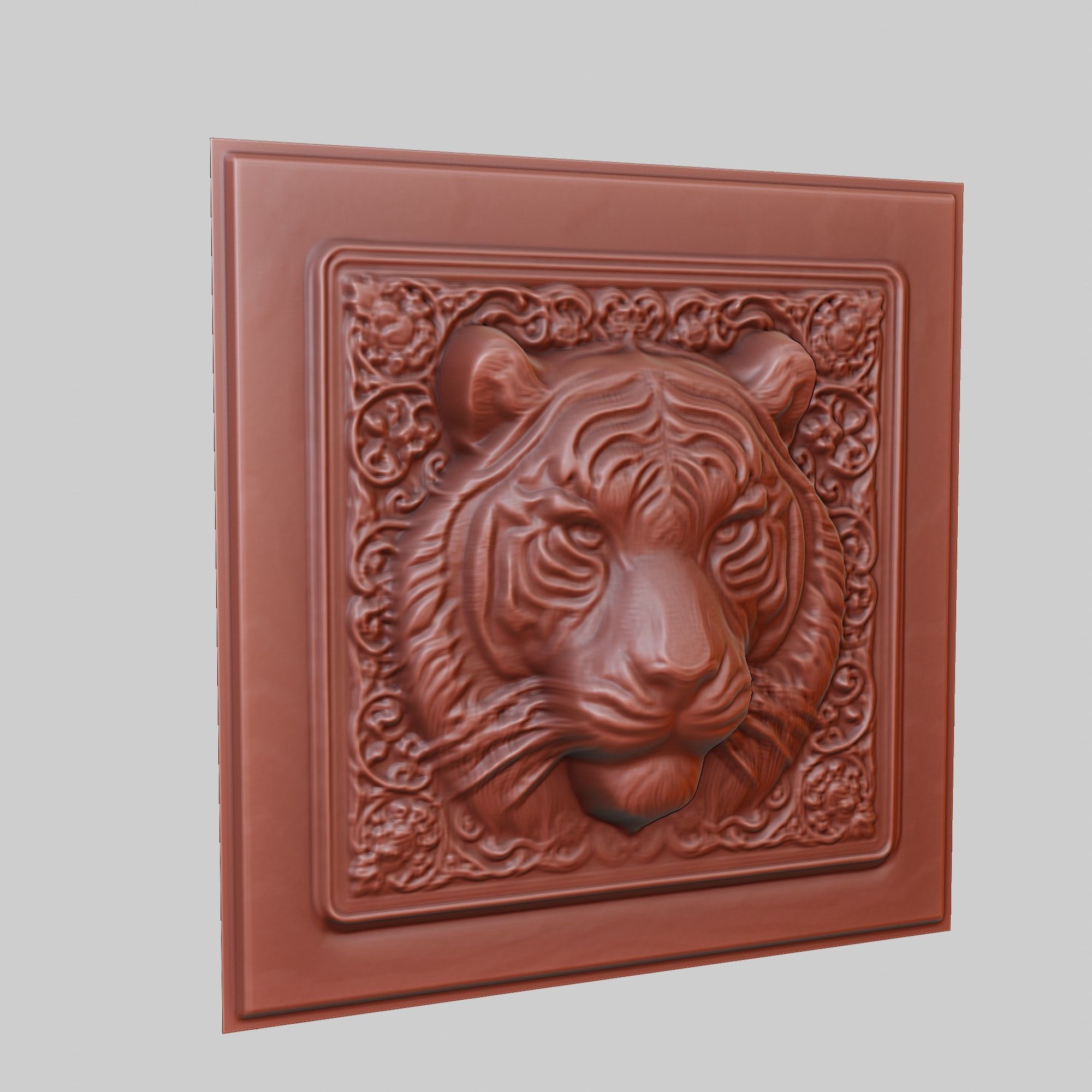 Tiger Animal 3D print model_3