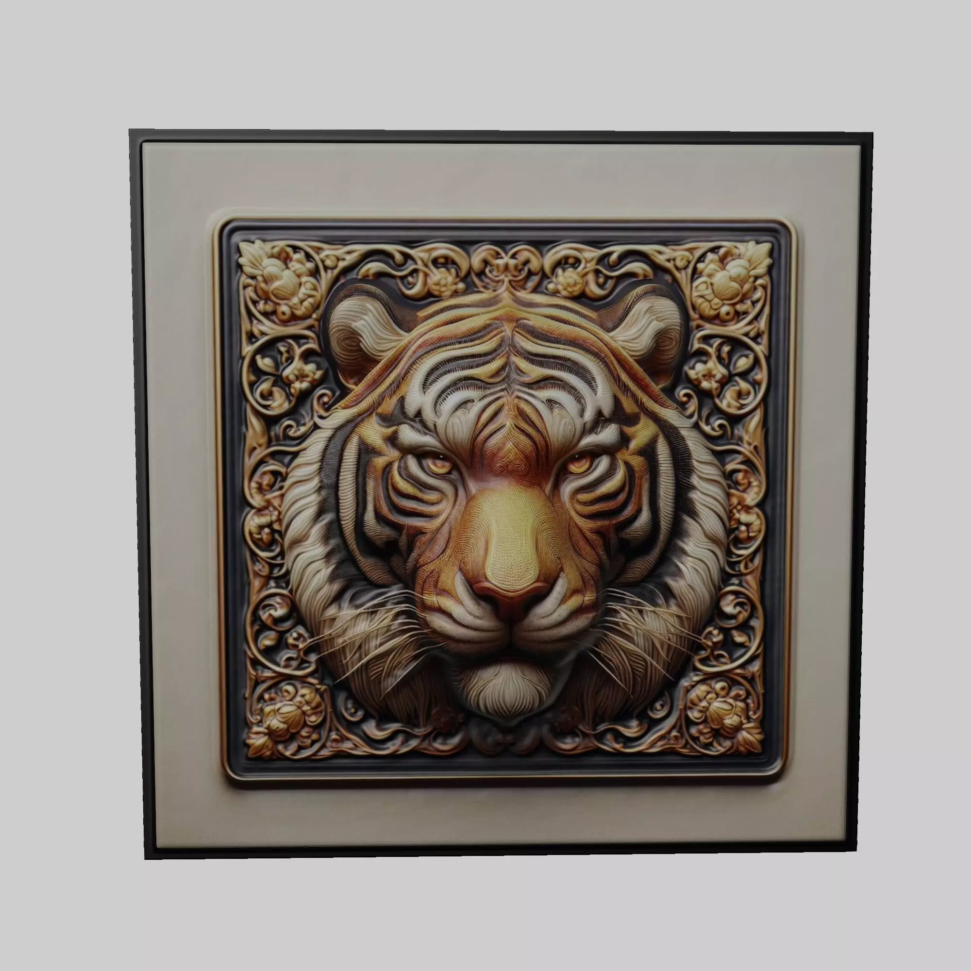 Tiger Animal 3D print model_0
