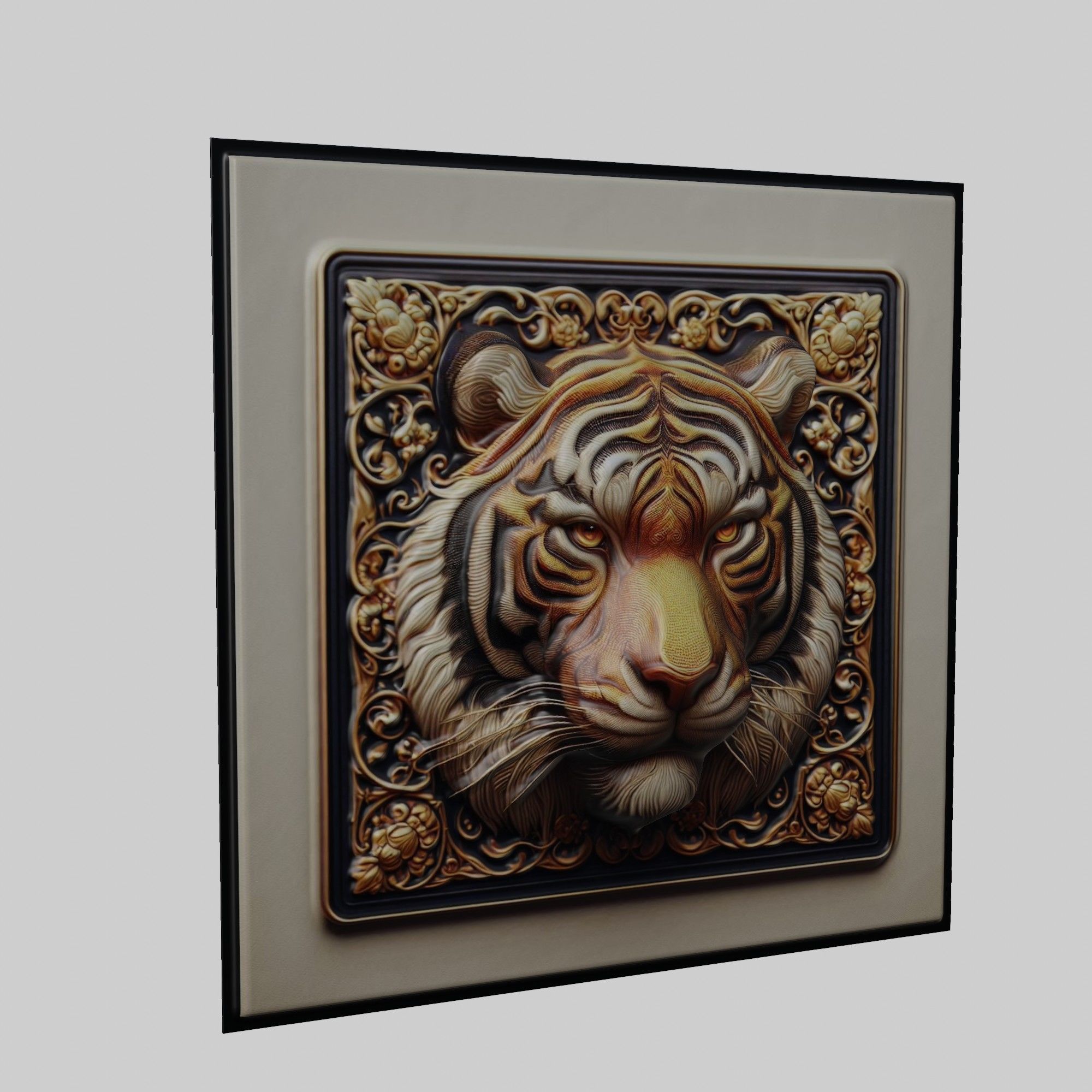 Tiger Animal 3D print model_1