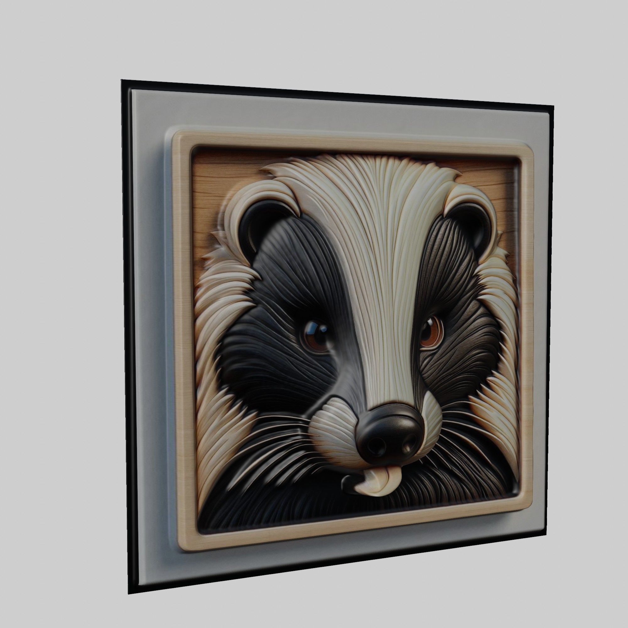 Skunk Animal 3D print model_1