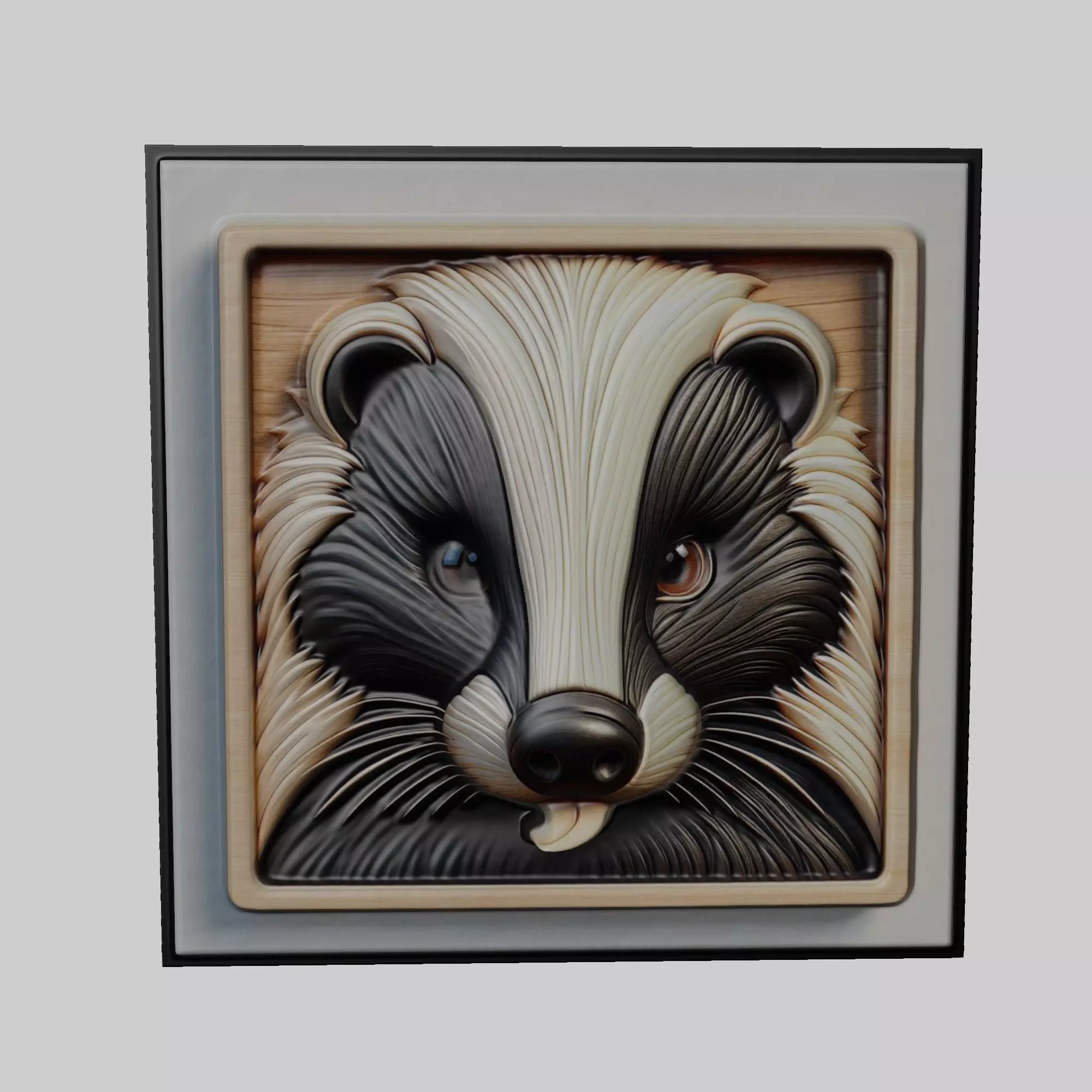 Skunk Animal 3D print model_0