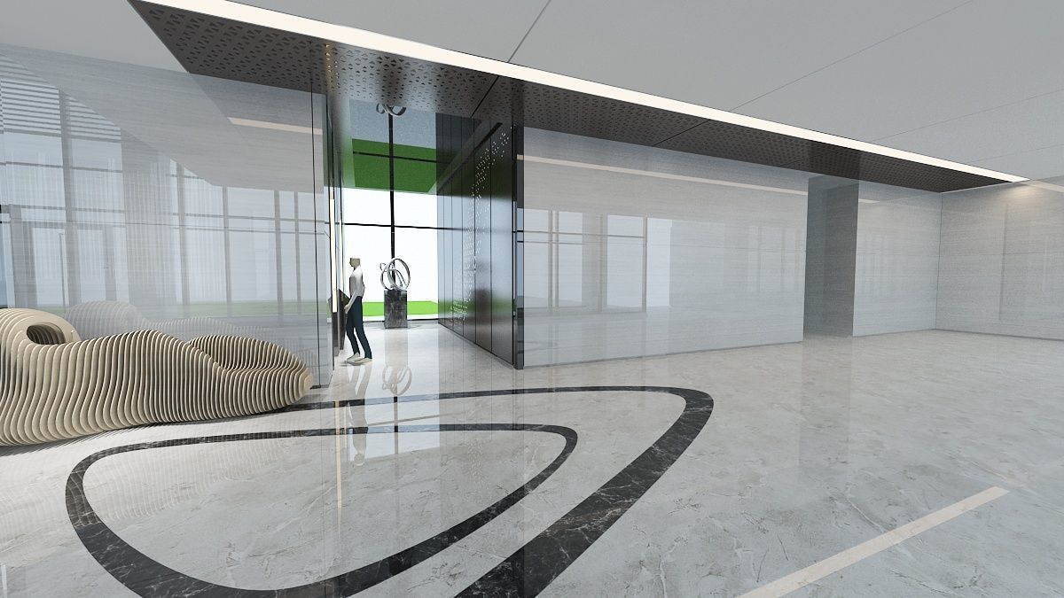 The Hotel Lobby 13 3D model_9