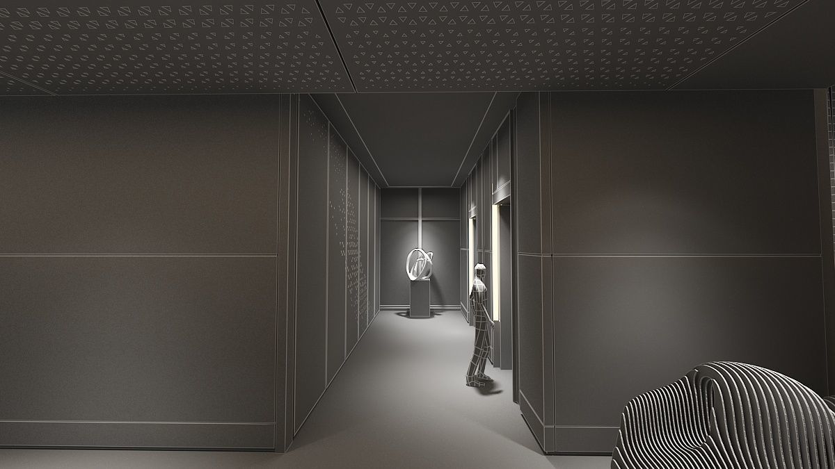 The Hotel Lobby 13 3D model_14