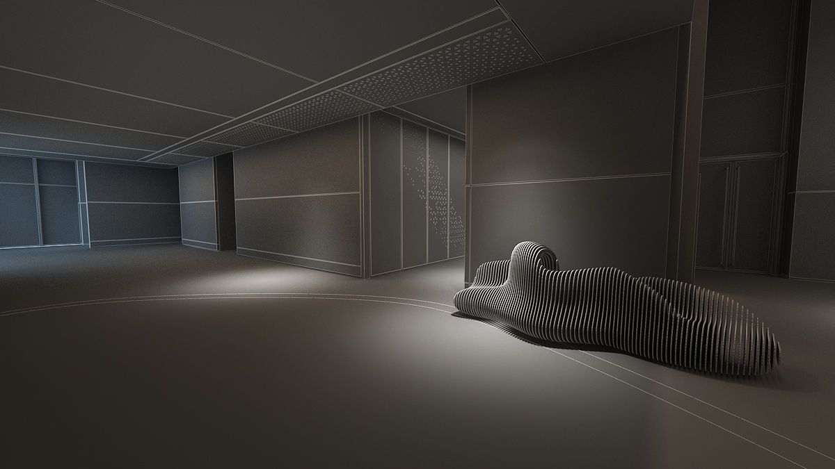 The Hotel Lobby 13 3D model_13