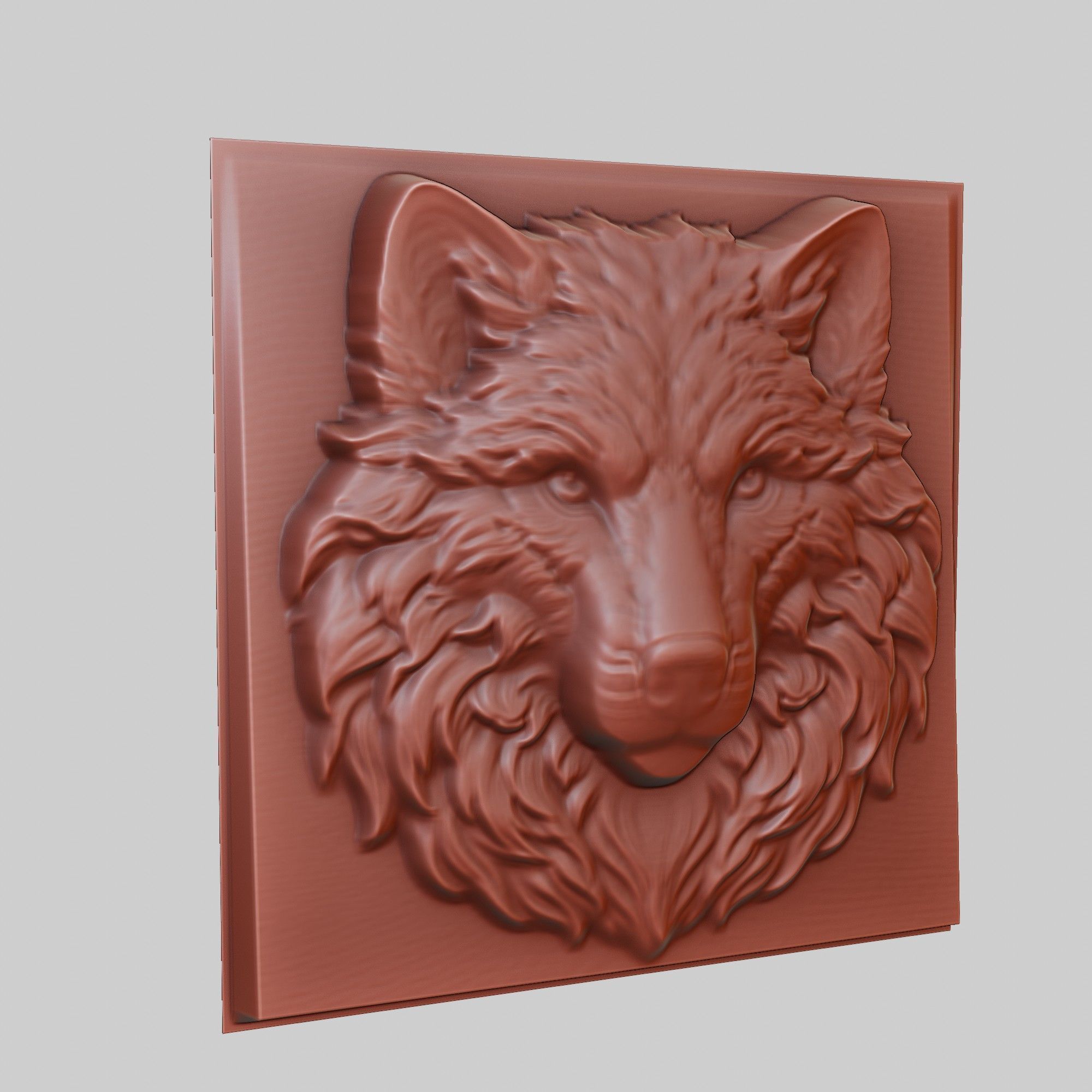 Wolf Animal 3D print model_3