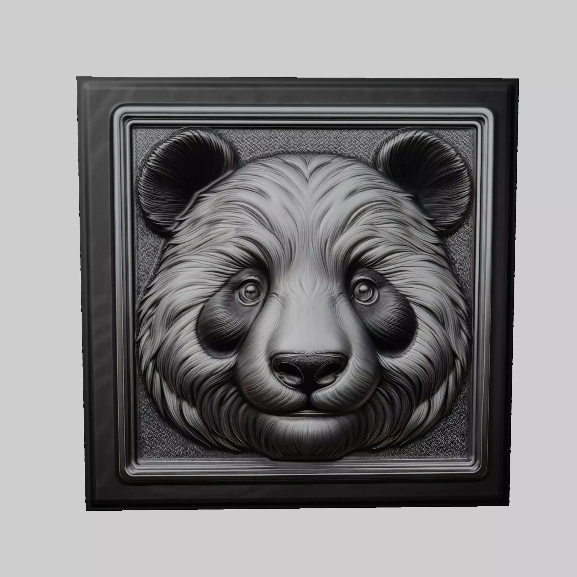 Panda Animal 3D print model_0