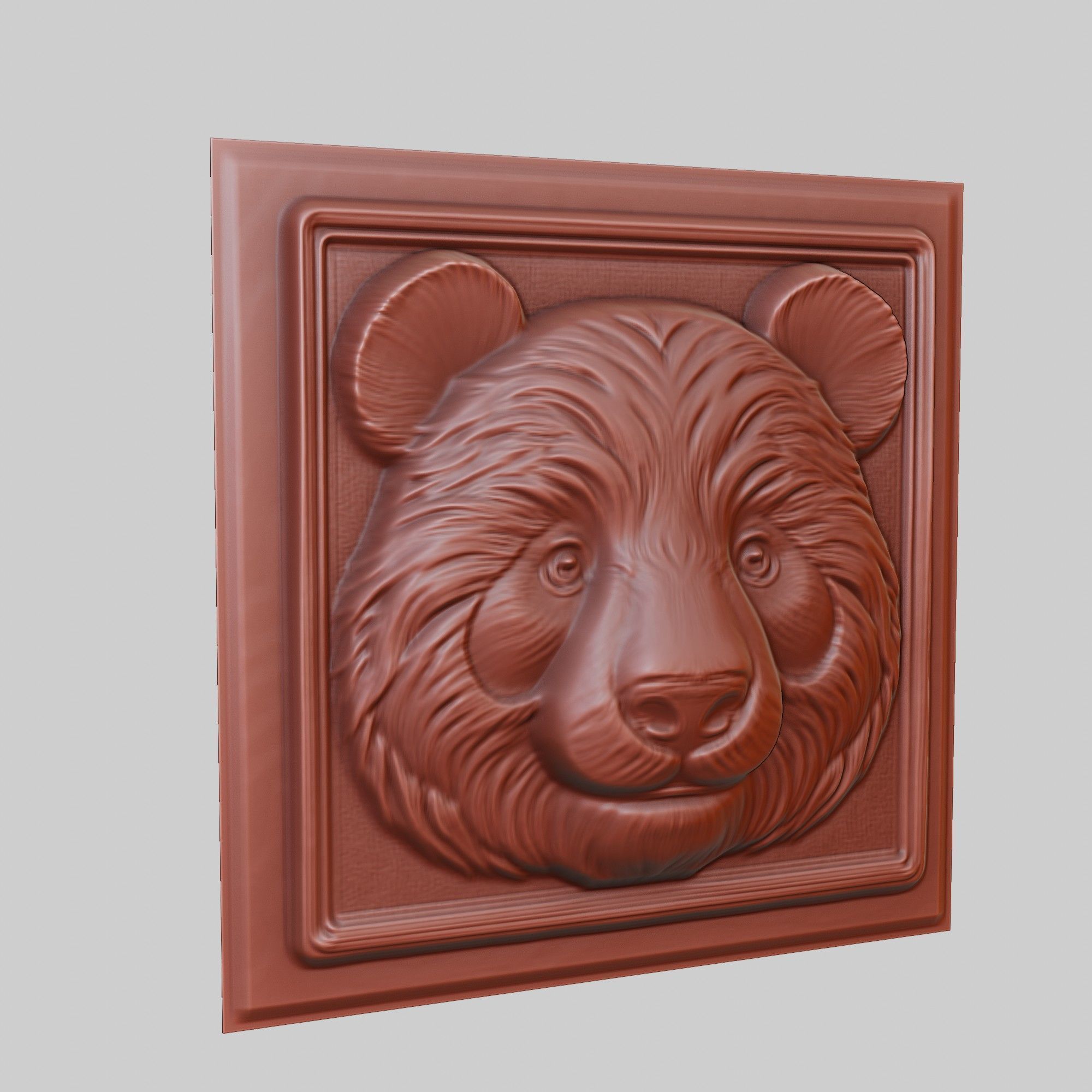 Panda Animal 3D print model_3