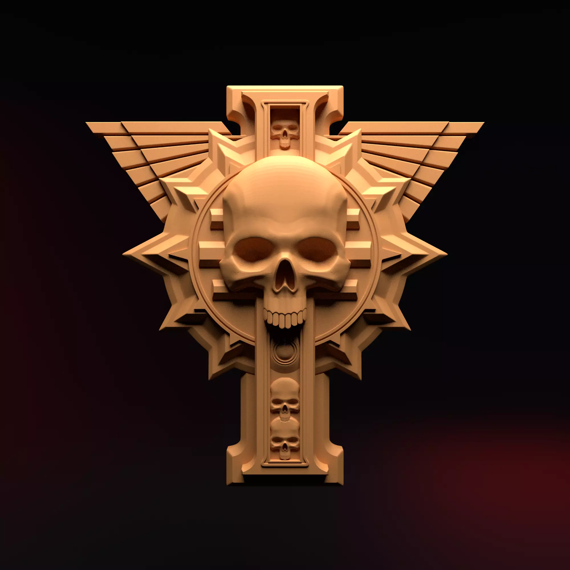Inquisitorial Rosette Free 3D print model