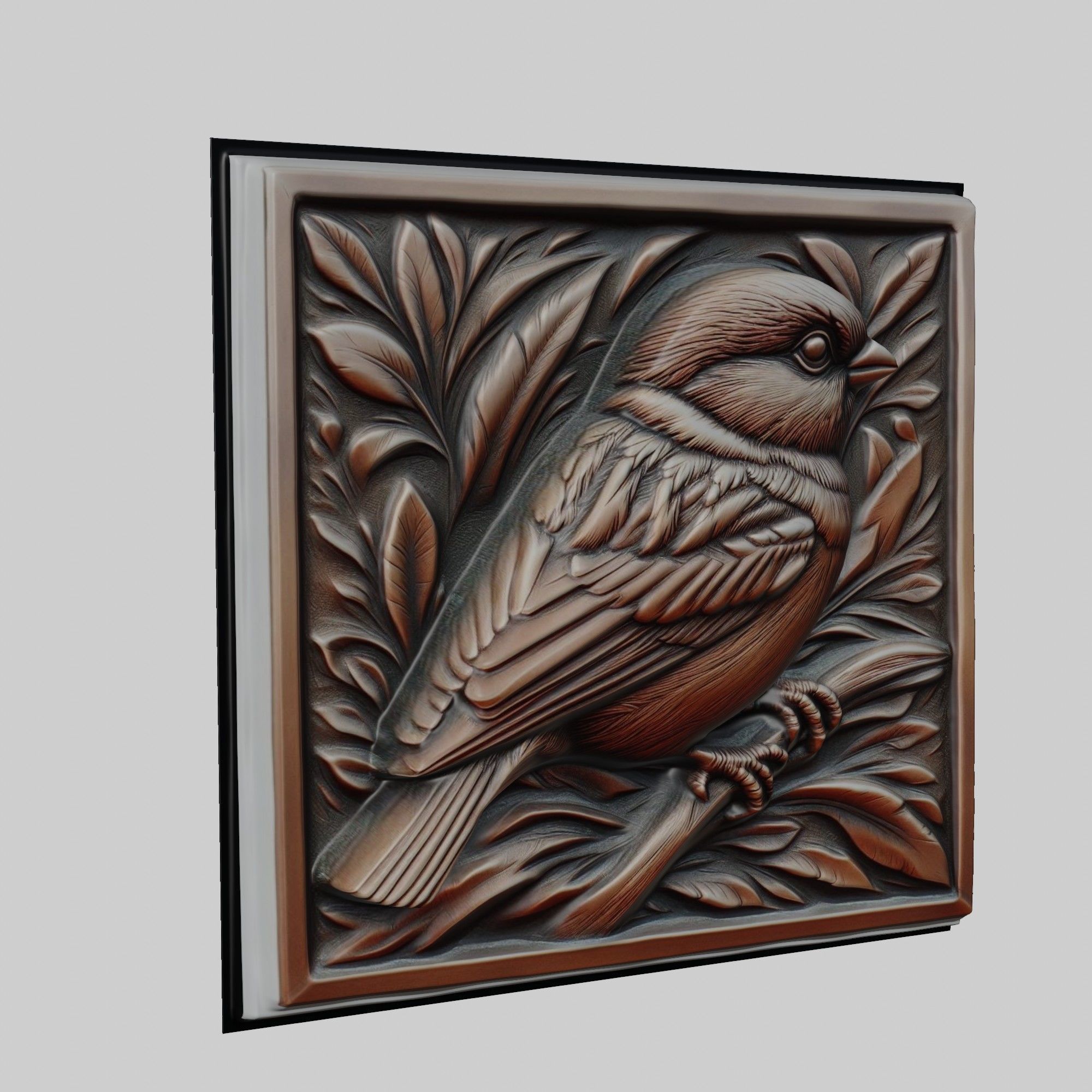 Sparrow Animal 3D print model_1