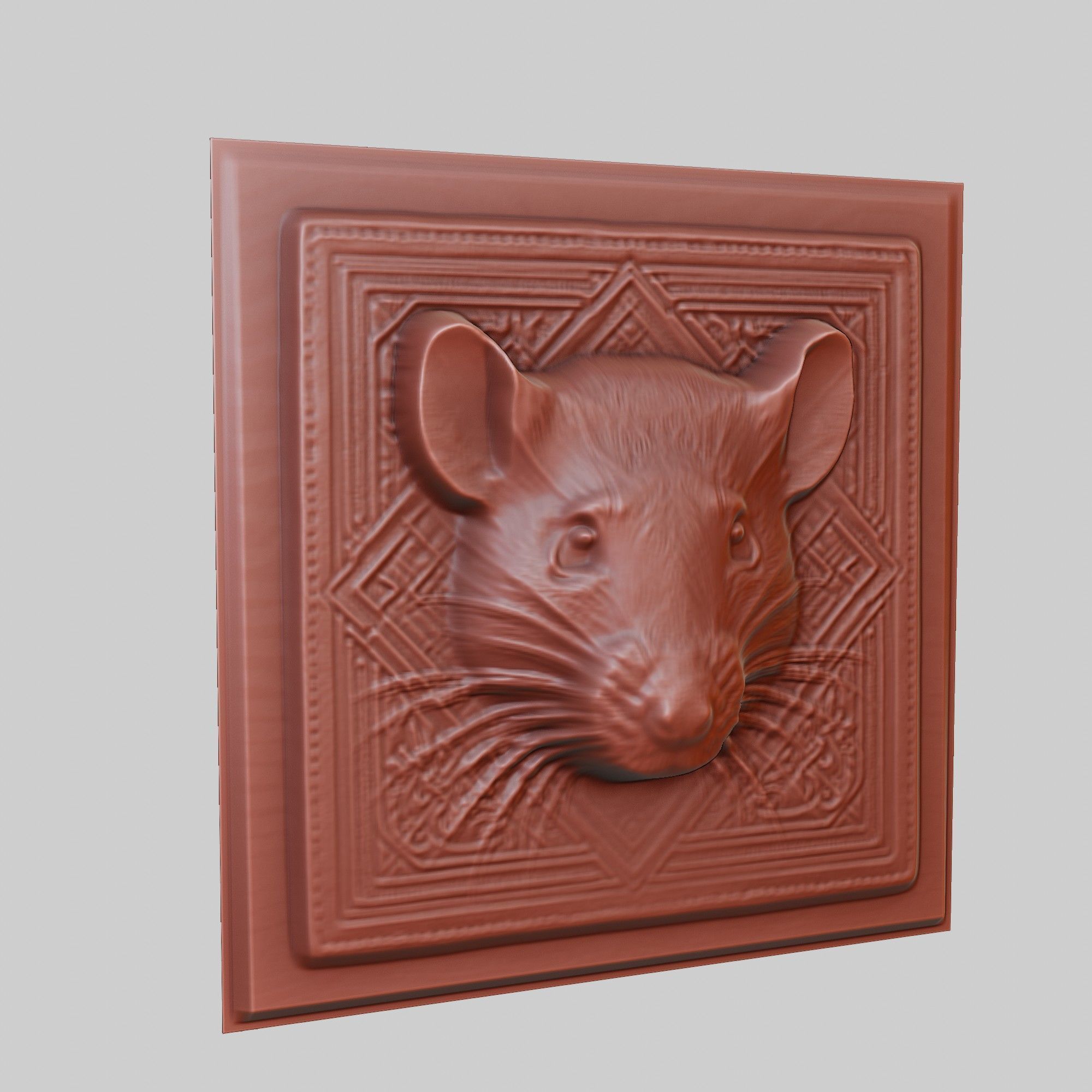 Rat Animal 3D print model_3