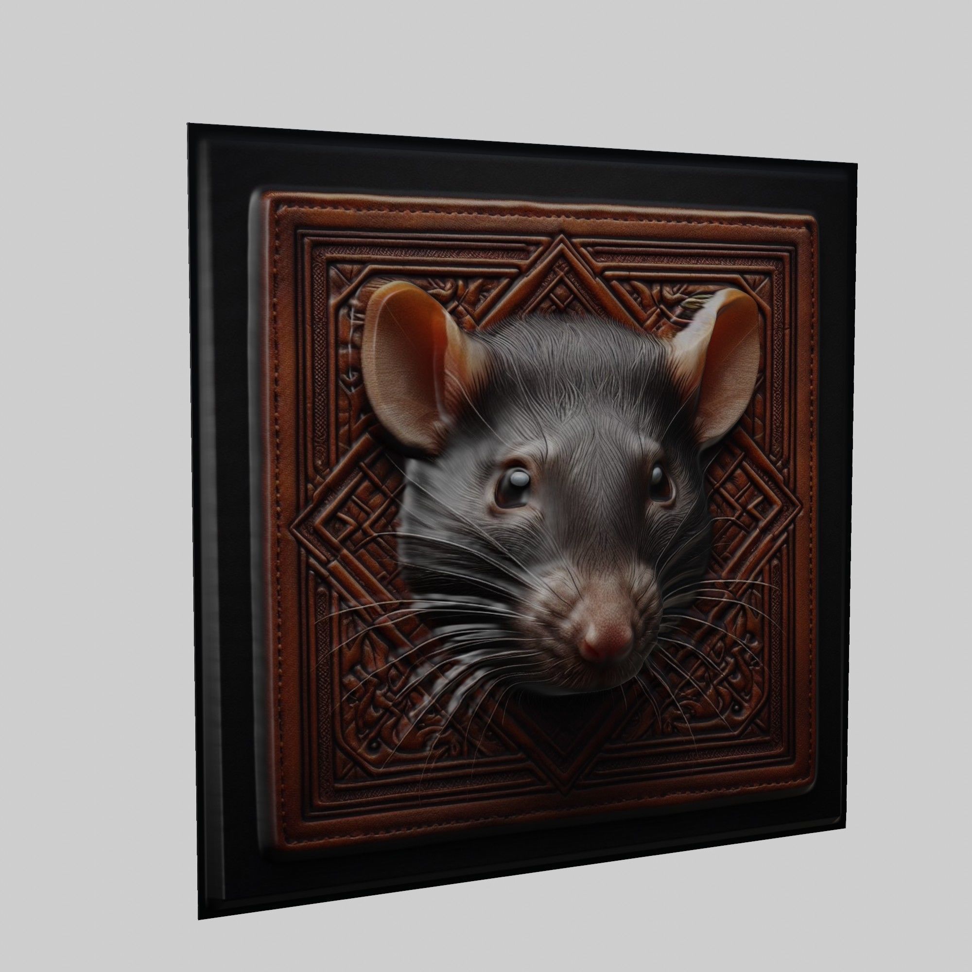 Rat Animal 3D print model_1