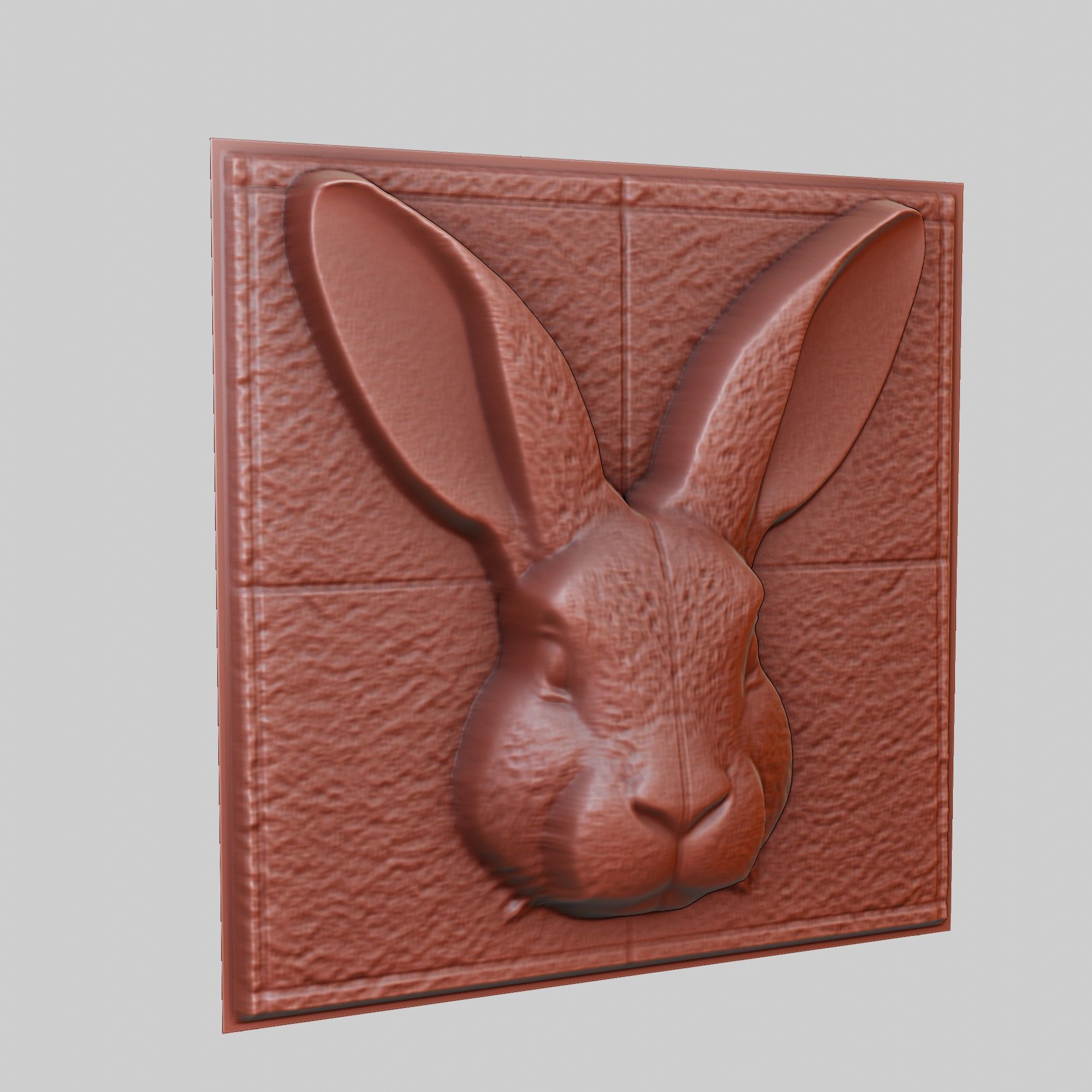 Rabbit Animal 3D print model_3