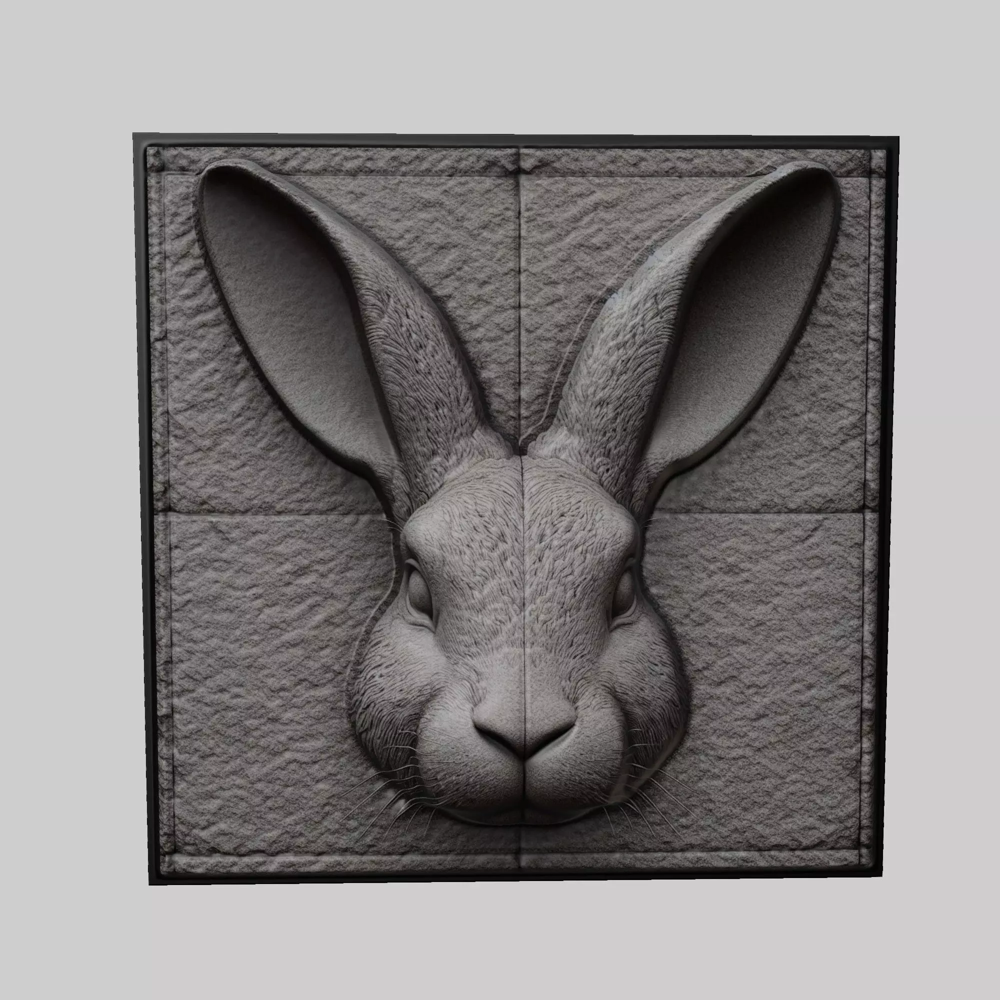 Rabbit Animal 3D print model_0