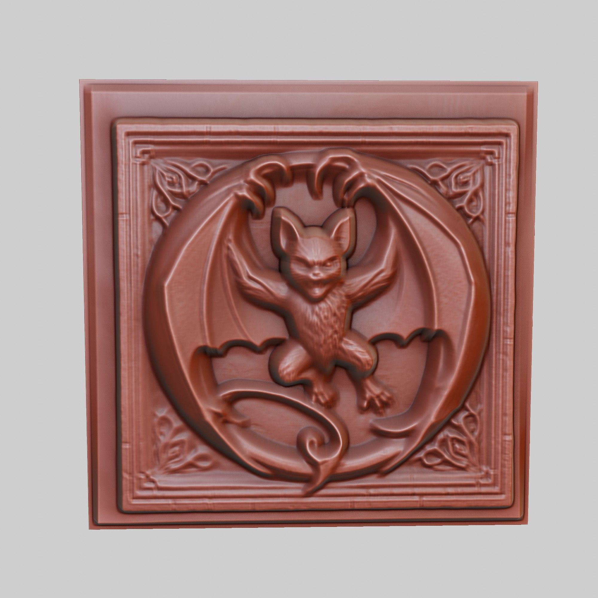 Bat Animal 3D print model_2