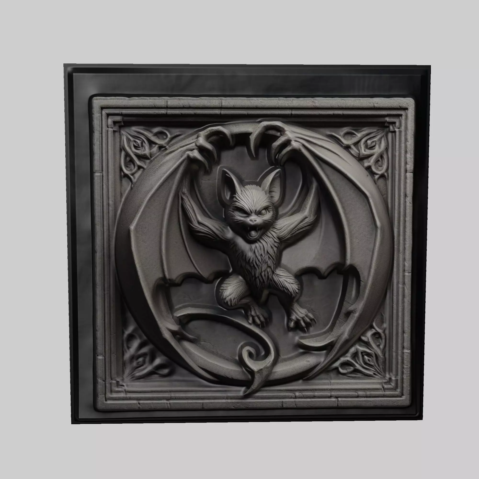 Bat Animal 3D print model_0