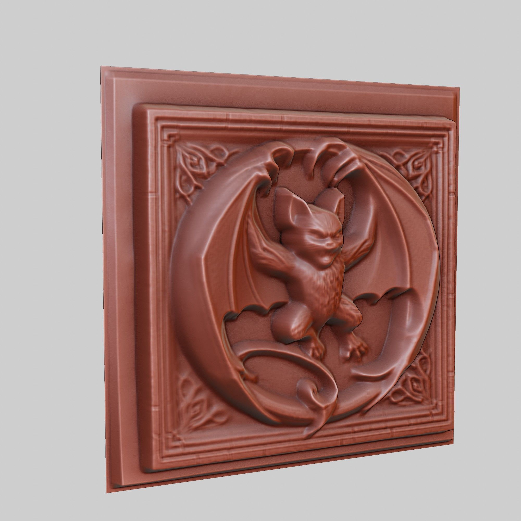 Bat Animal 3D print model_3