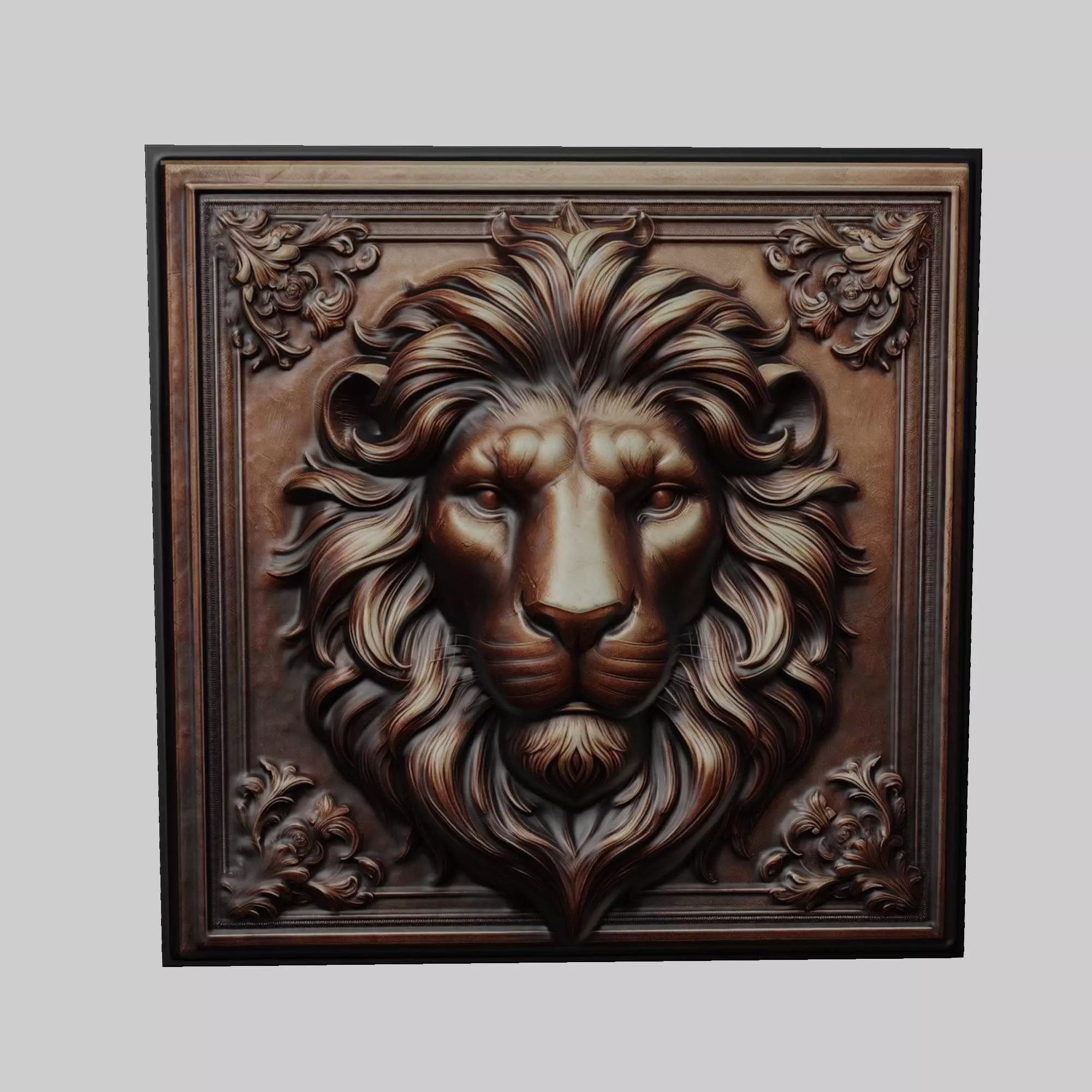 Lion Animal 3D print model_0