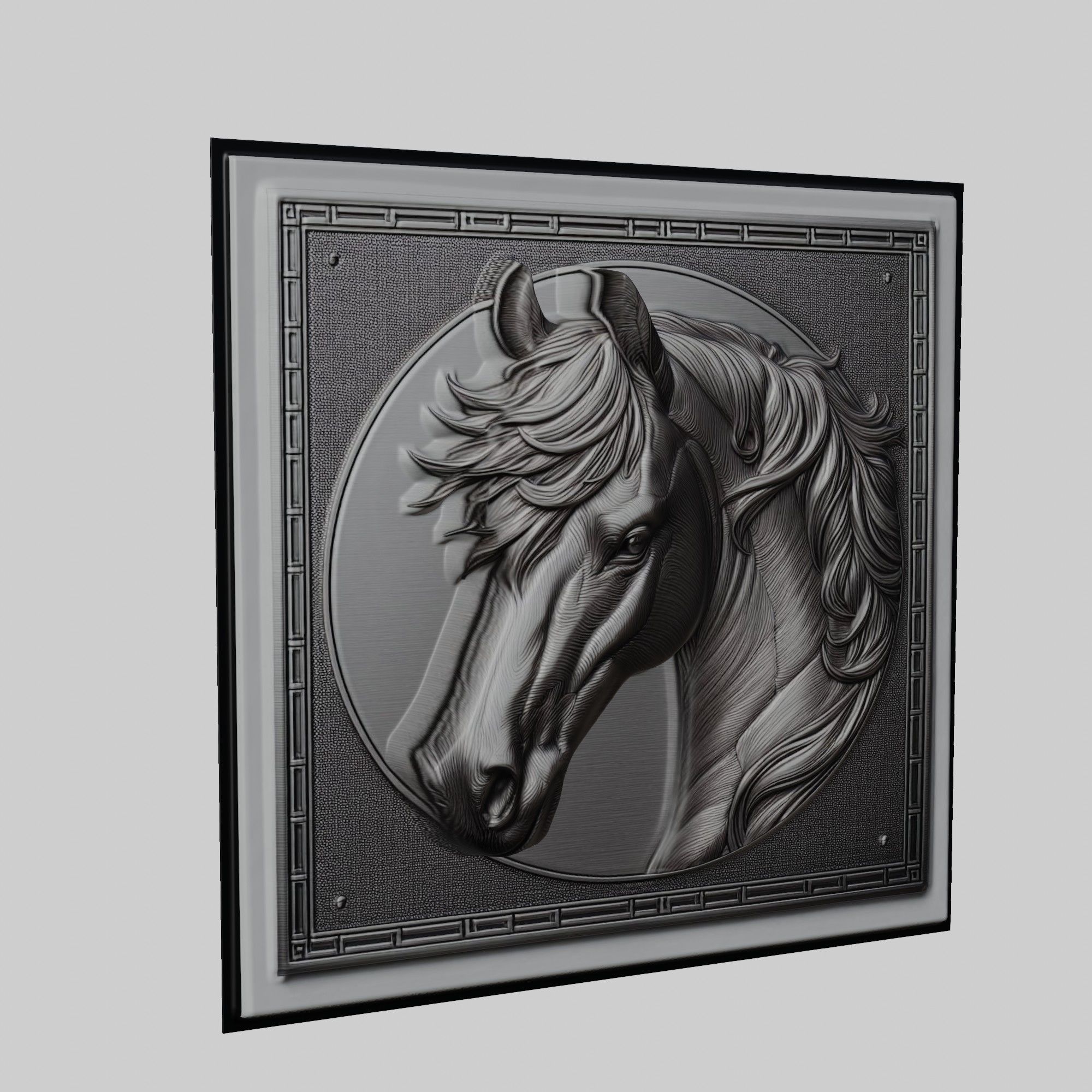 Horse Animal 3D print model_1