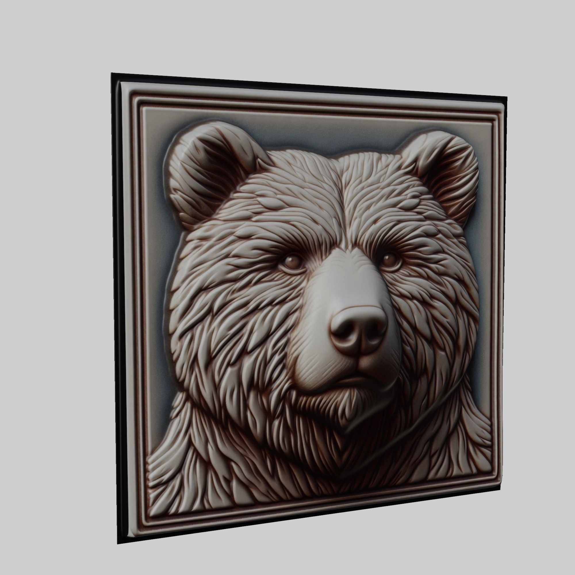 Bear Animal 3D print model_1