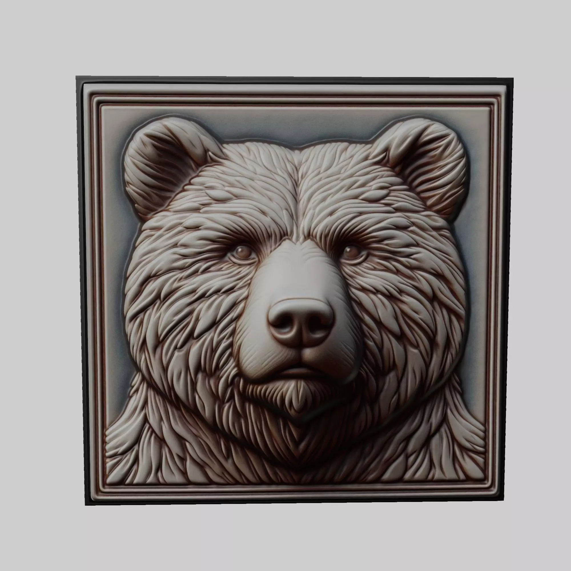 Bear Animal 3D print model_0