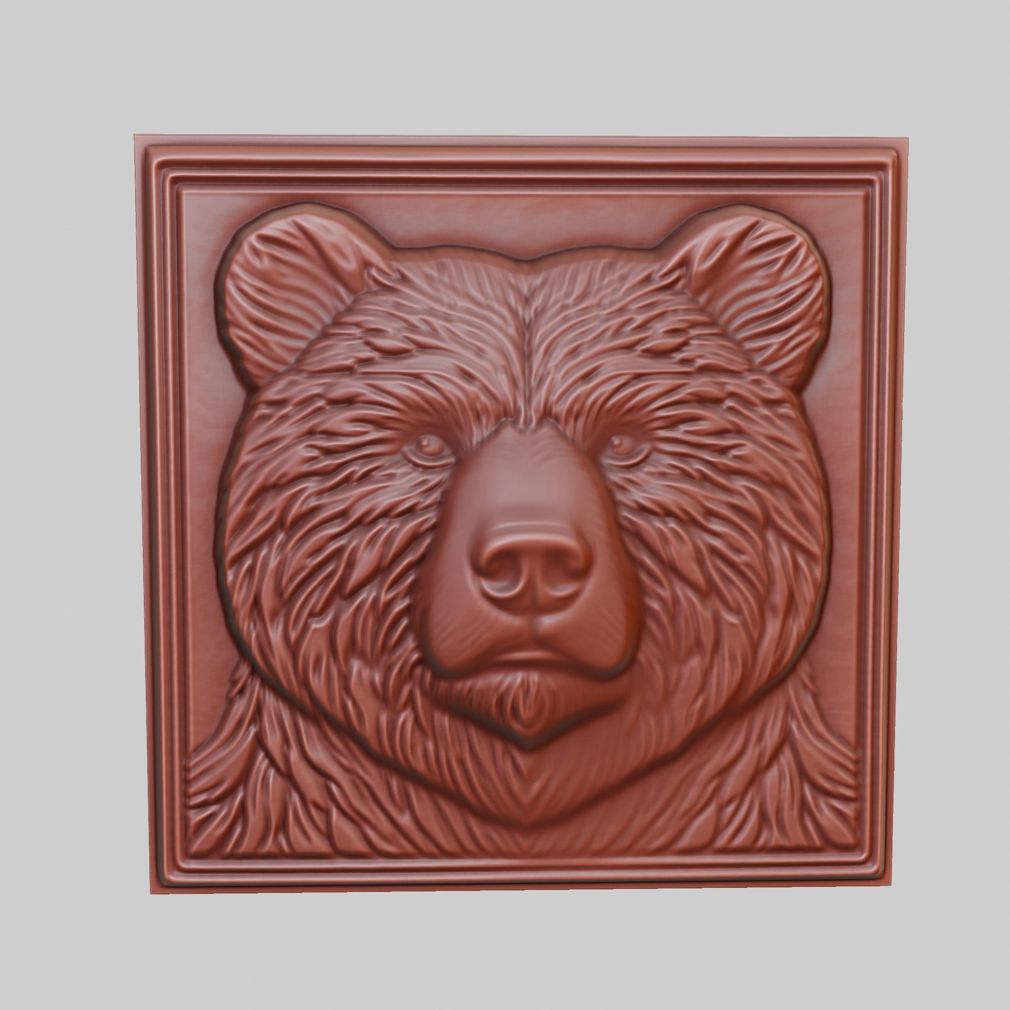 Bear Animal 3D print model_2