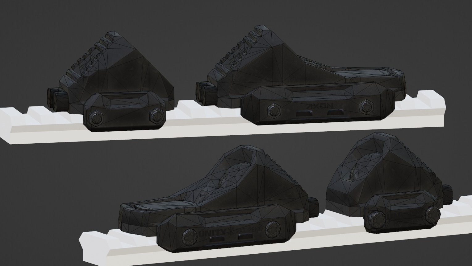 unity tactical axon and axon sl Low-poly 3D model_1