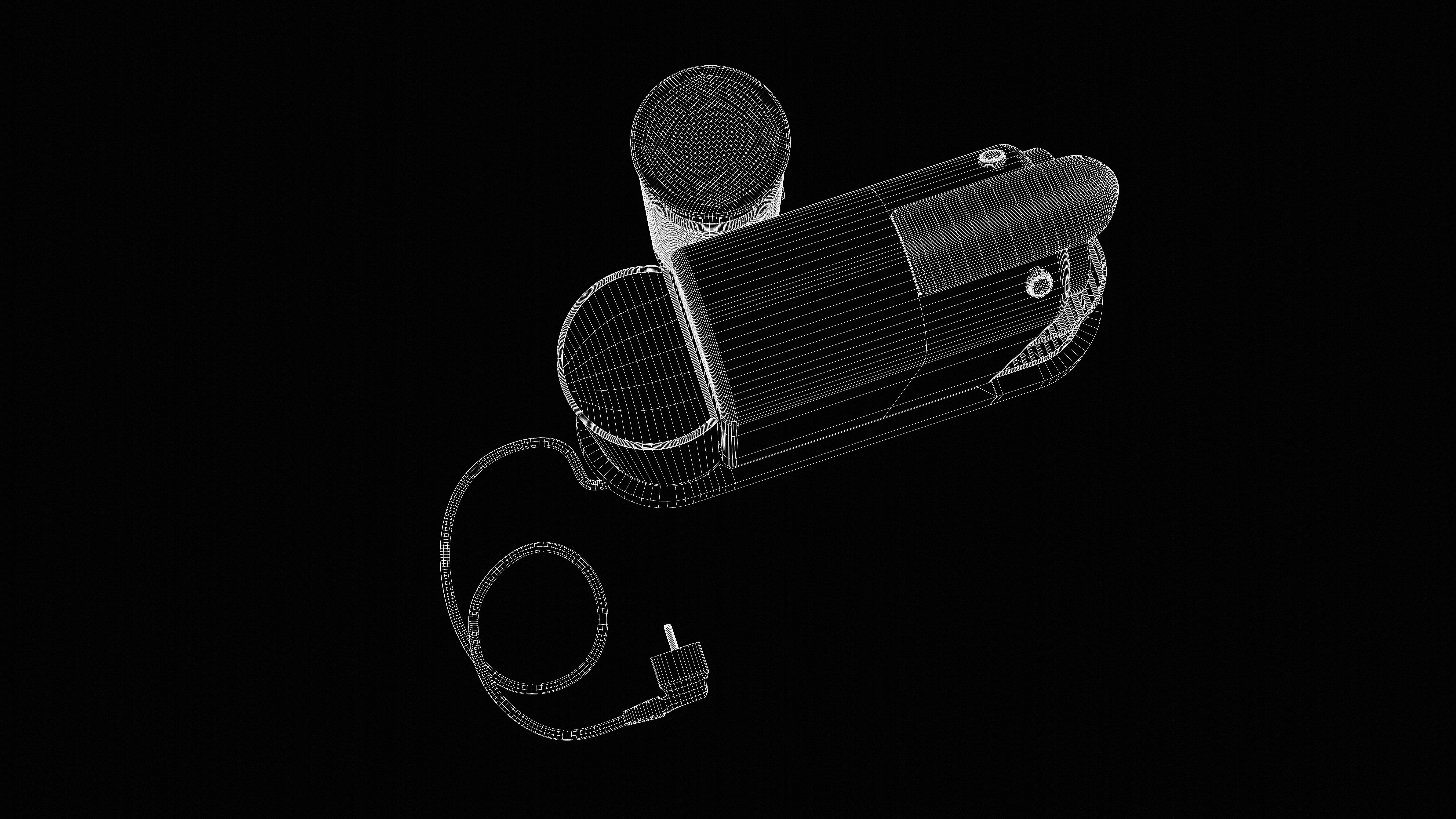 Nespresso CitiZ Coffee Machine with Aeroccino 3D model_16