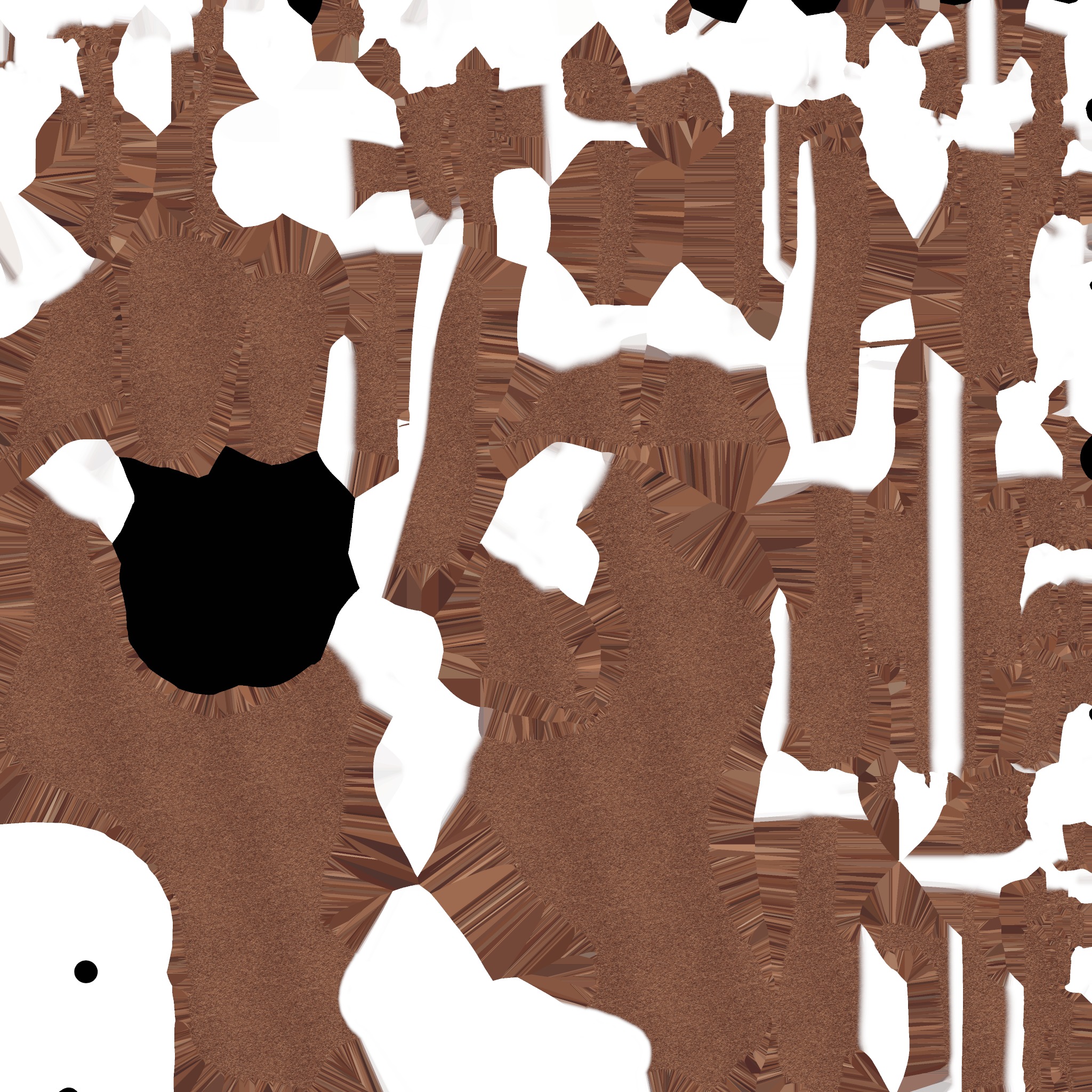 Dog blender and texture Low-poly 3D model_7